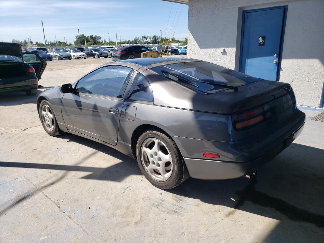 1992 Nissan 300zx Gray vin: JN1RZ24H8NX521459