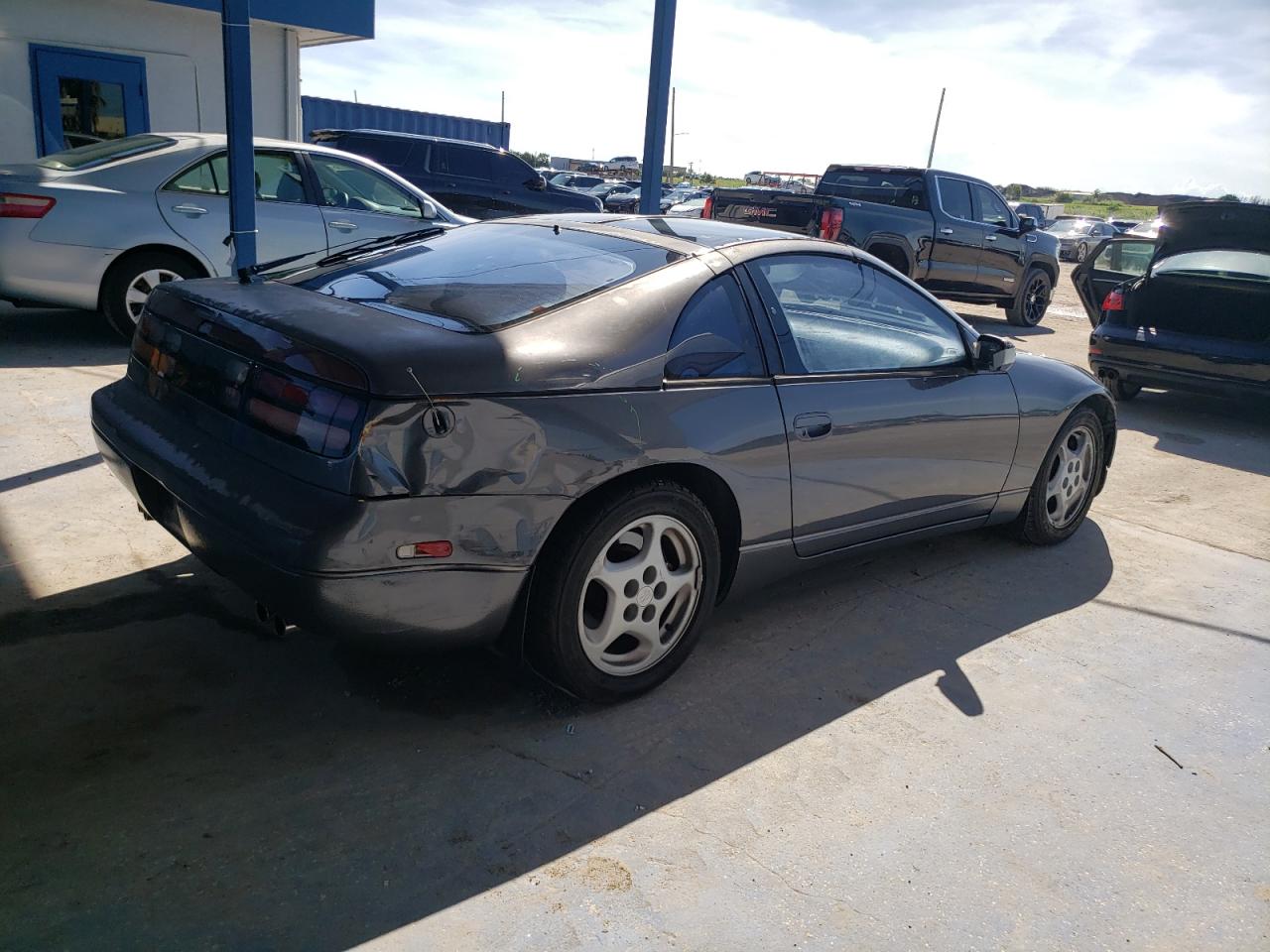 1992 Nissan 300zx Gray vin: JN1RZ24H8NX521459