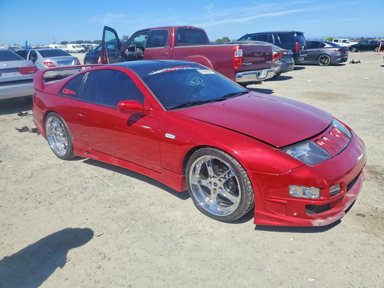 1993 Nissan 300zx Red vin: JN1RZ24H9PX535485