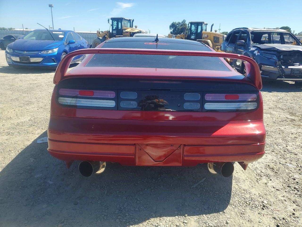 1993 Nissan 300zx Red vin: JN1RZ24H9PX535485