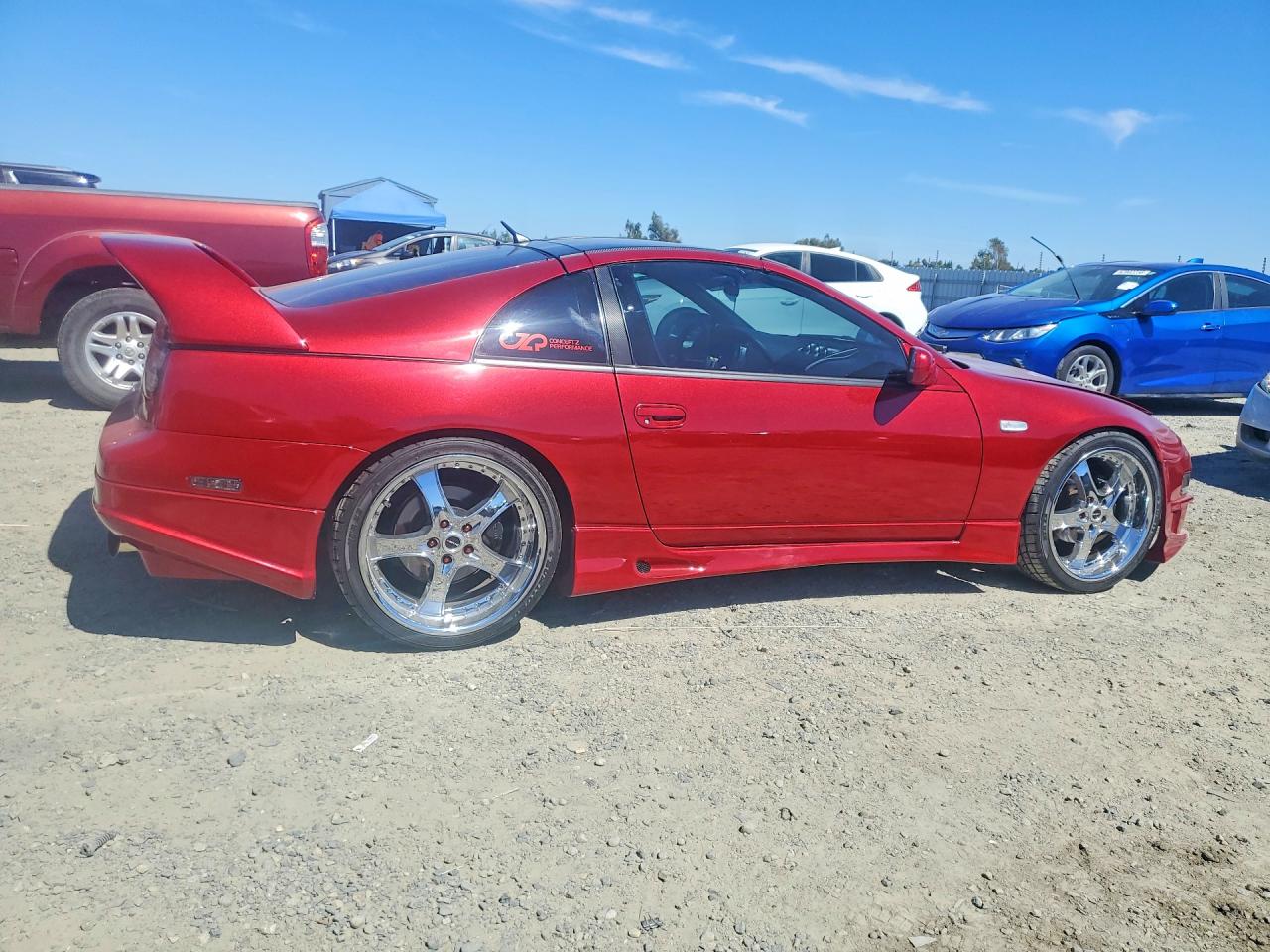1993 Nissan 300zx Red vin: JN1RZ24H9PX535485