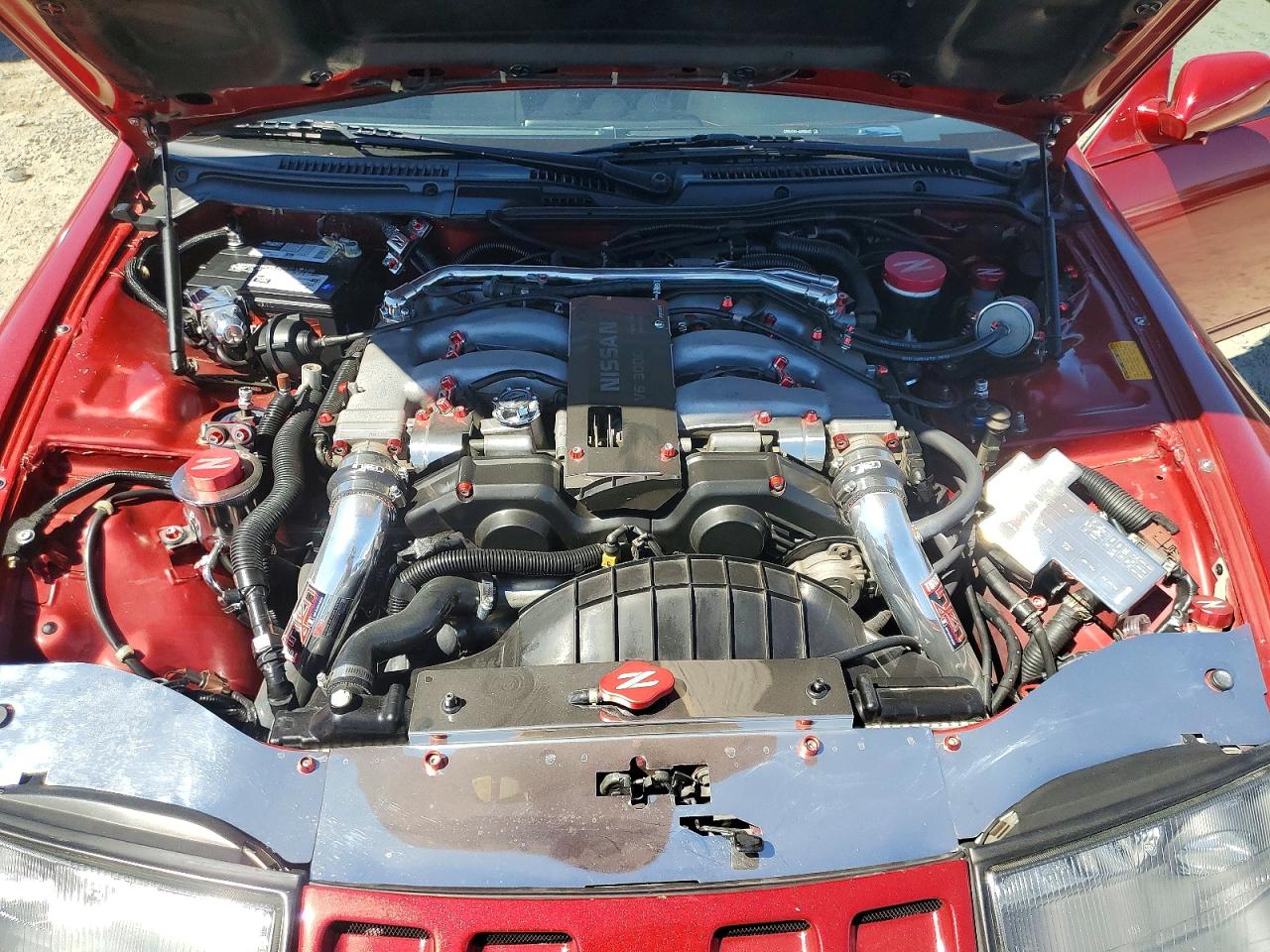 1993 Nissan 300zx Red vin: JN1RZ24H9PX535485
