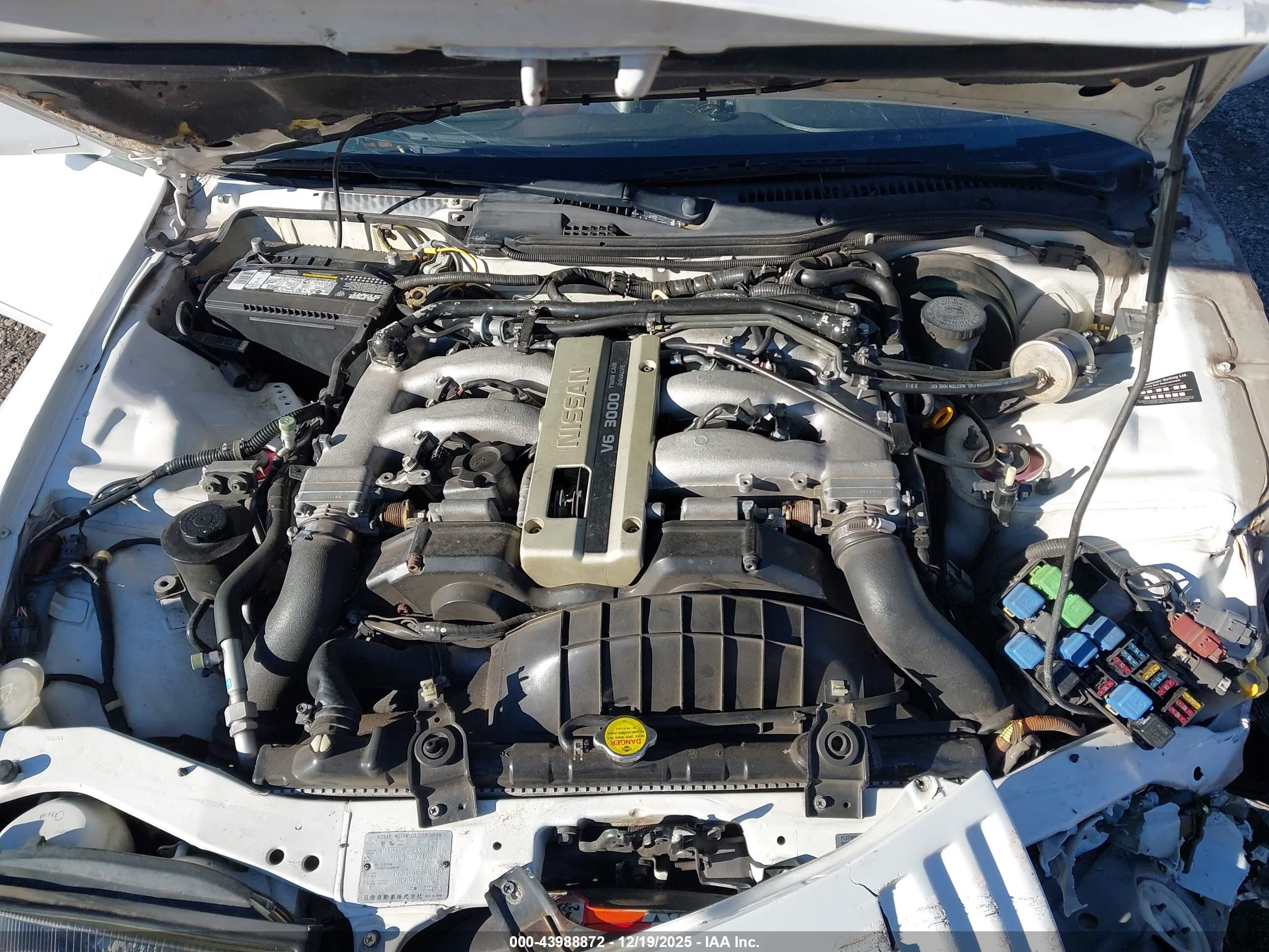 1994 Nissan 300zx 2+2 Белый vin: JN1RZ26D2RX545286