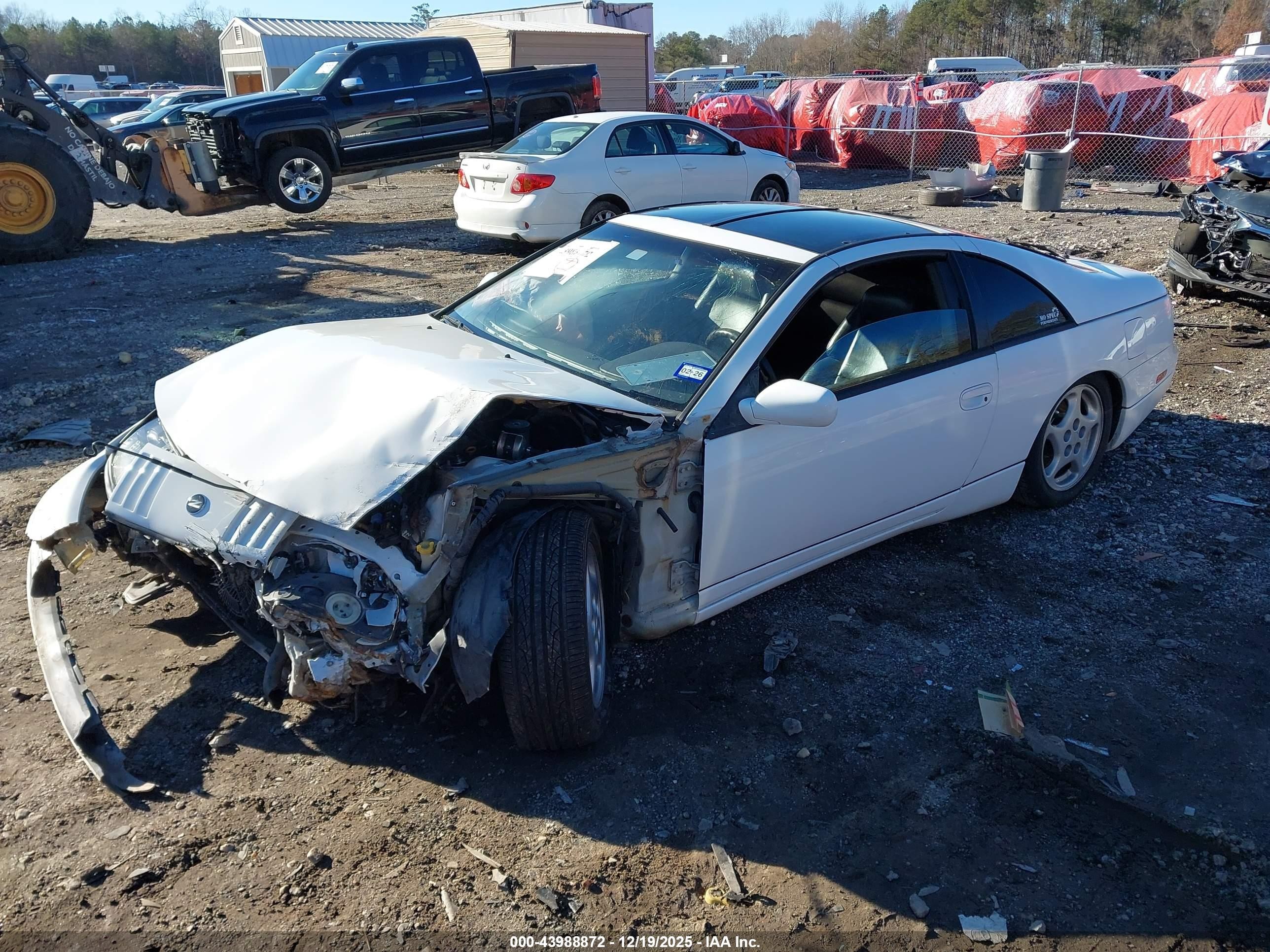 1994 Nissan 300zx 2+2 Белый vin: JN1RZ26D2RX545286