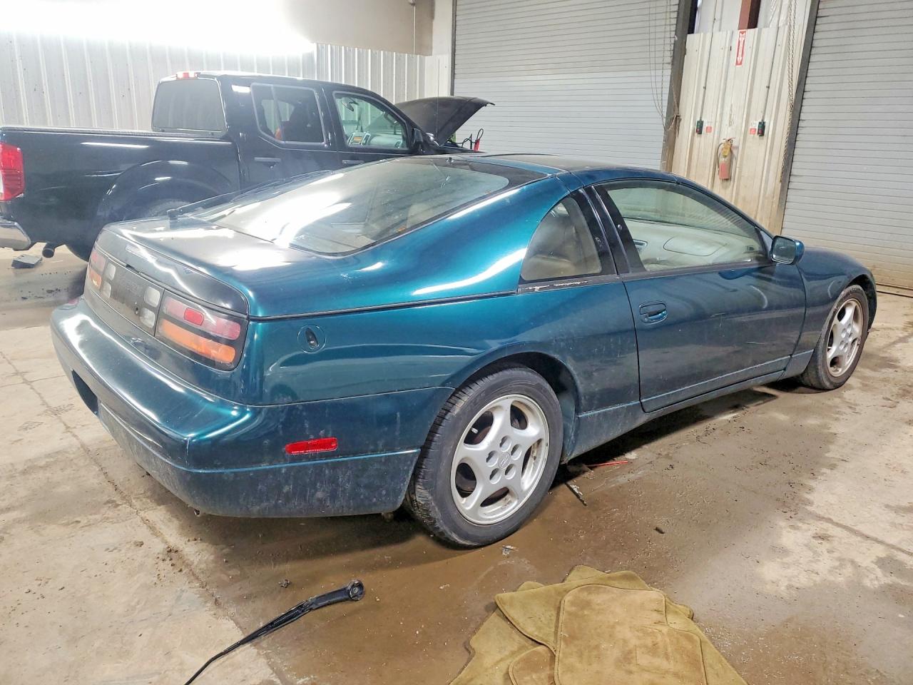 1996 Nissan 300zx 2+2 Green vin: JN1RZ26D3TX590115