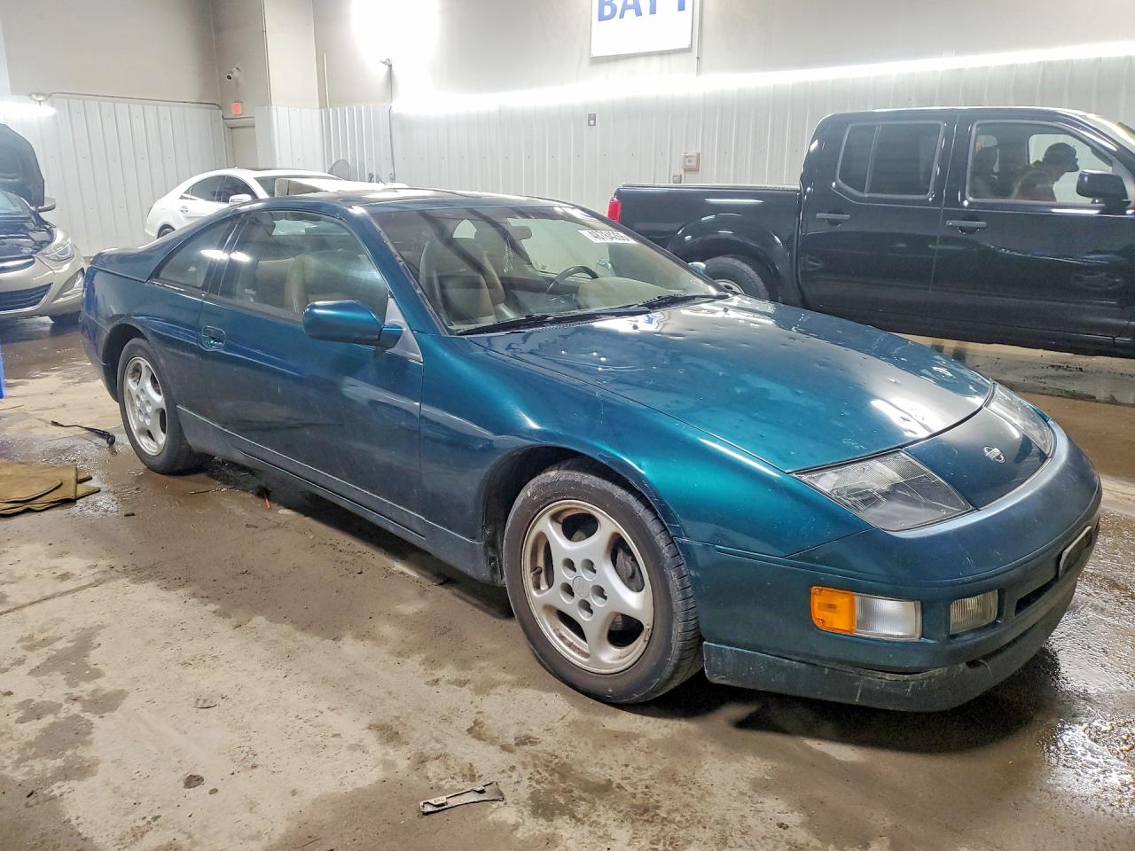 1996 Nissan 300zx 2+2 Green vin: JN1RZ26D3TX590115