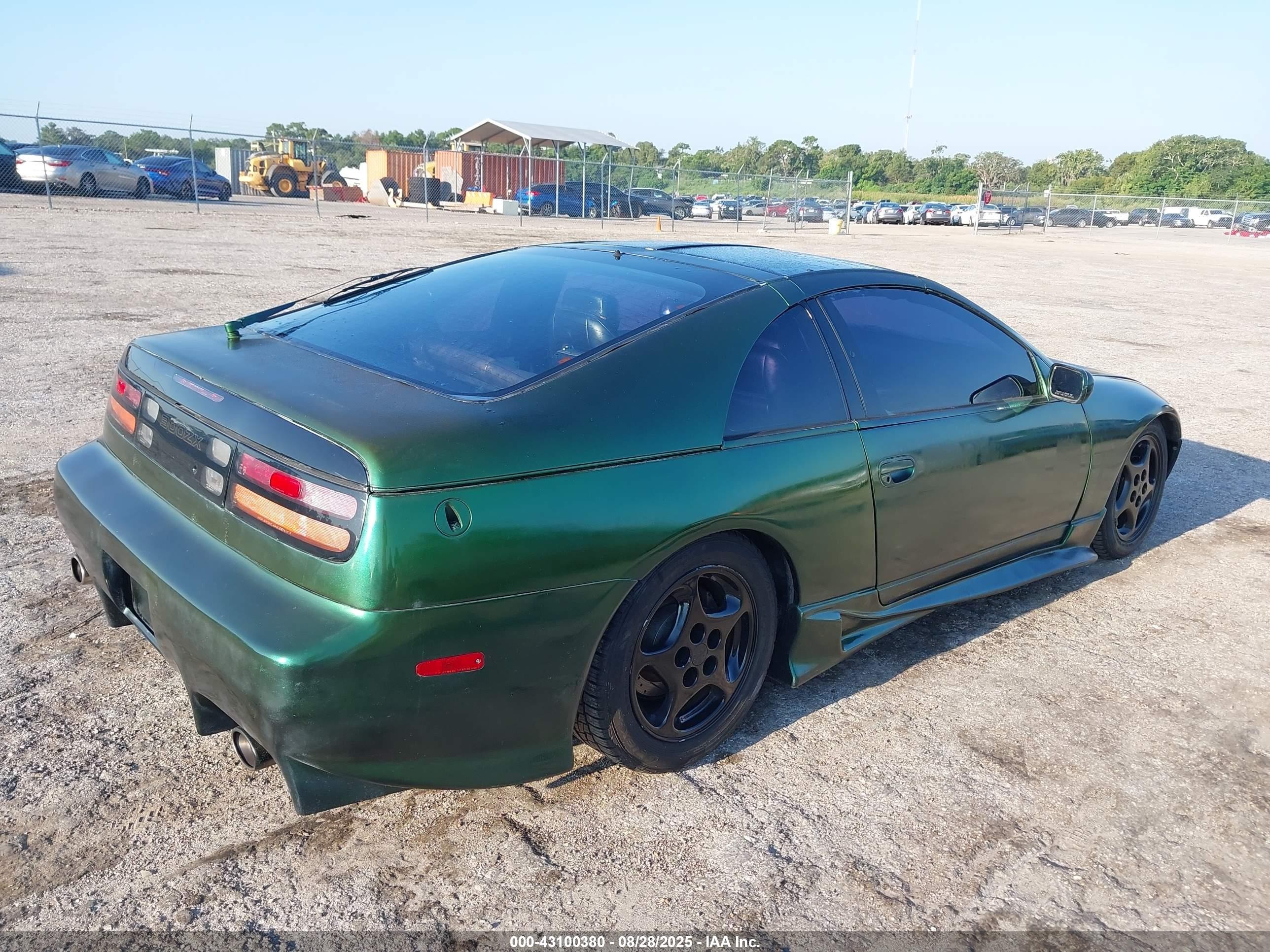 1996 Nissan 300zx 2+2 Green vin: JN1RZ26D3TX590633
