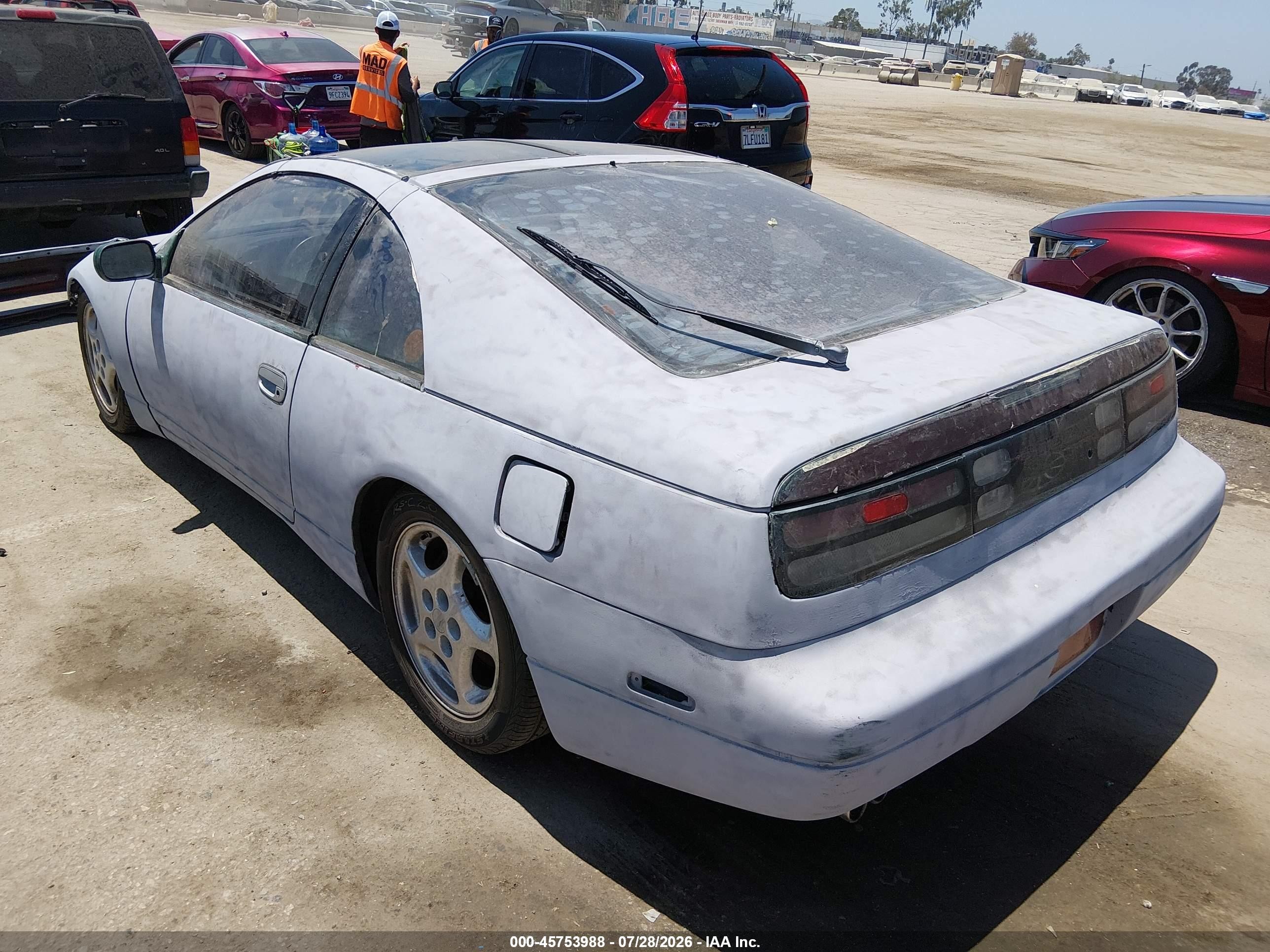 1994 Nissan 300zx 2+2 Gray vin: JN1RZ26D7RX545719