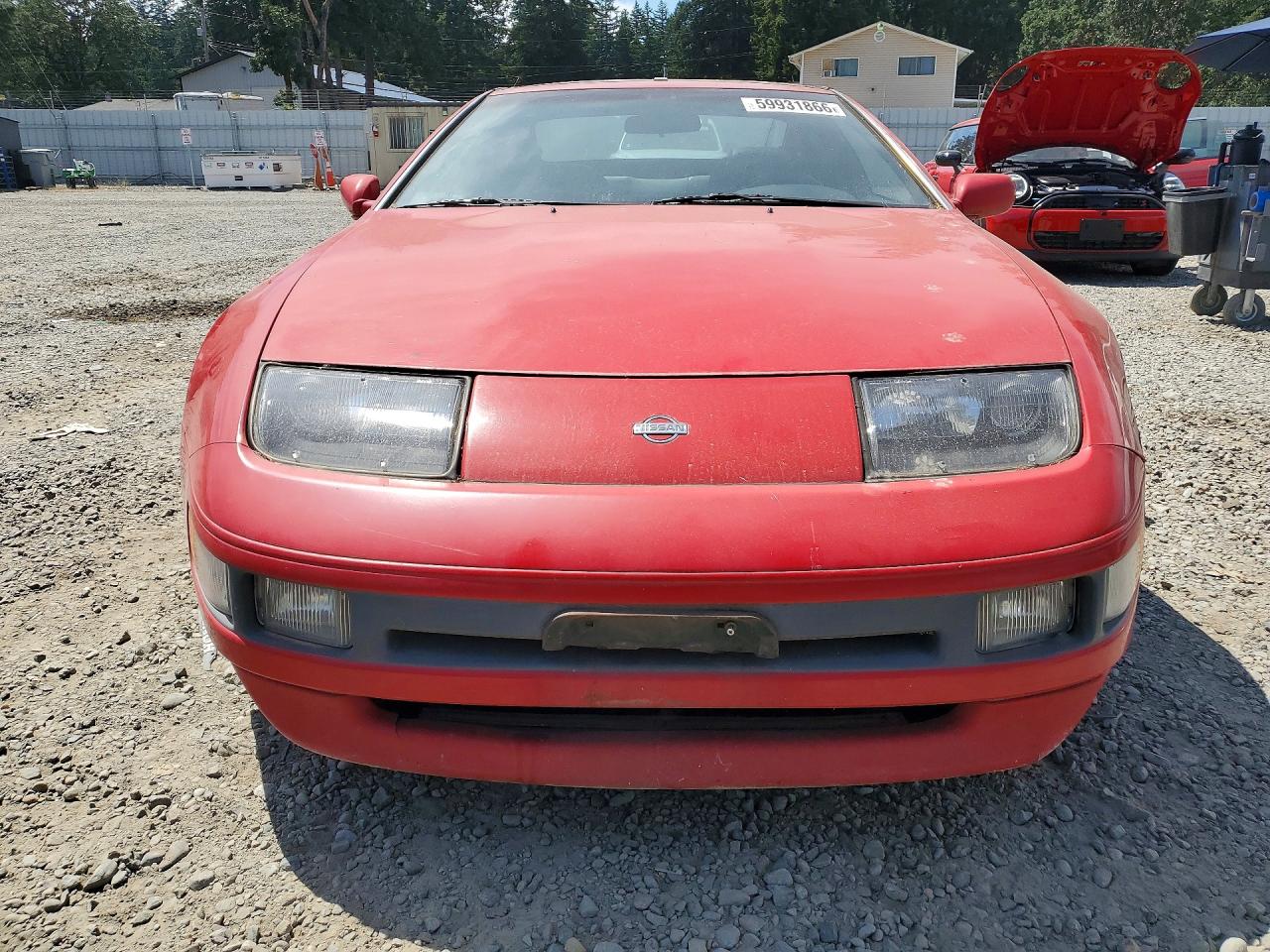 1991 Nissan 300zx 2+2 Red vin: JN1RZ26H2MX505852