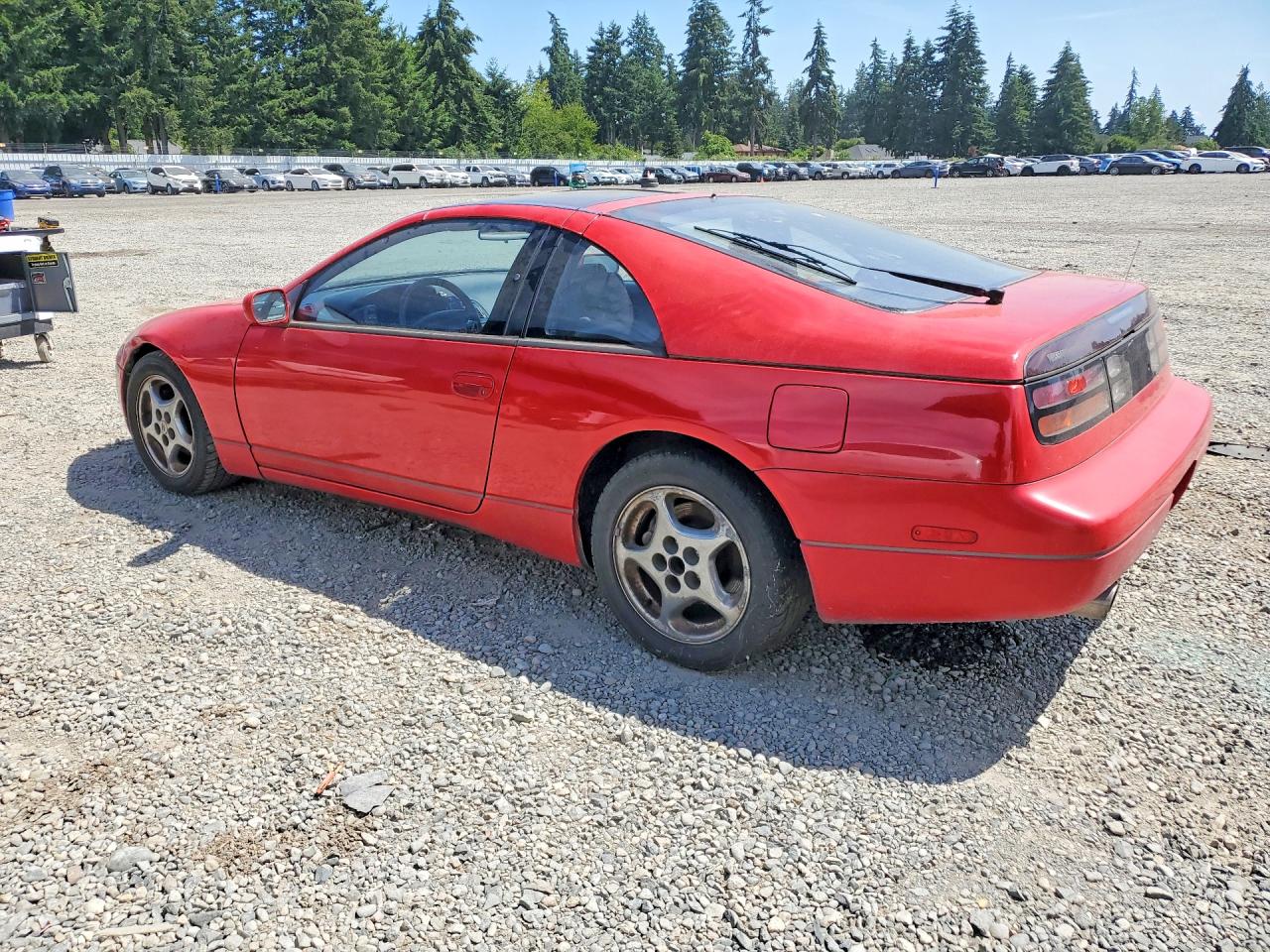 1991 Nissan 300zx 2+2 Red vin: JN1RZ26H2MX505852