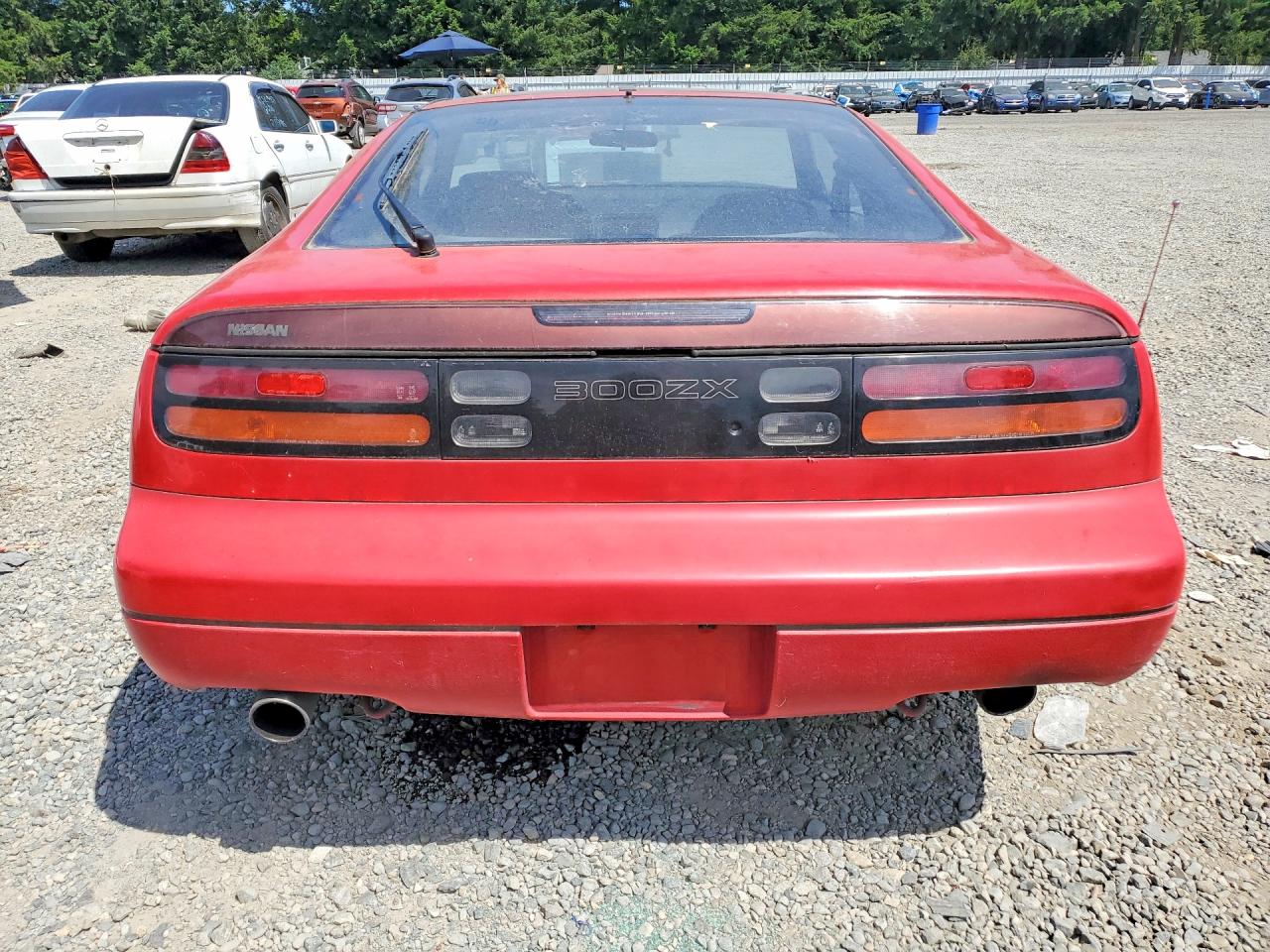 1991 Nissan 300zx 2+2 Red vin: JN1RZ26H2MX505852