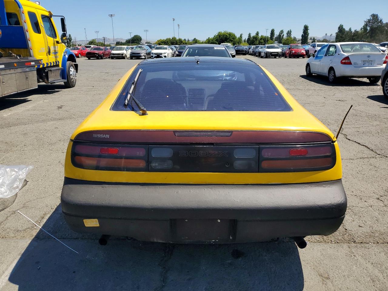 1991 Nissan 300zx 2+2 Yellow vin: JN1RZ26H3MX501986