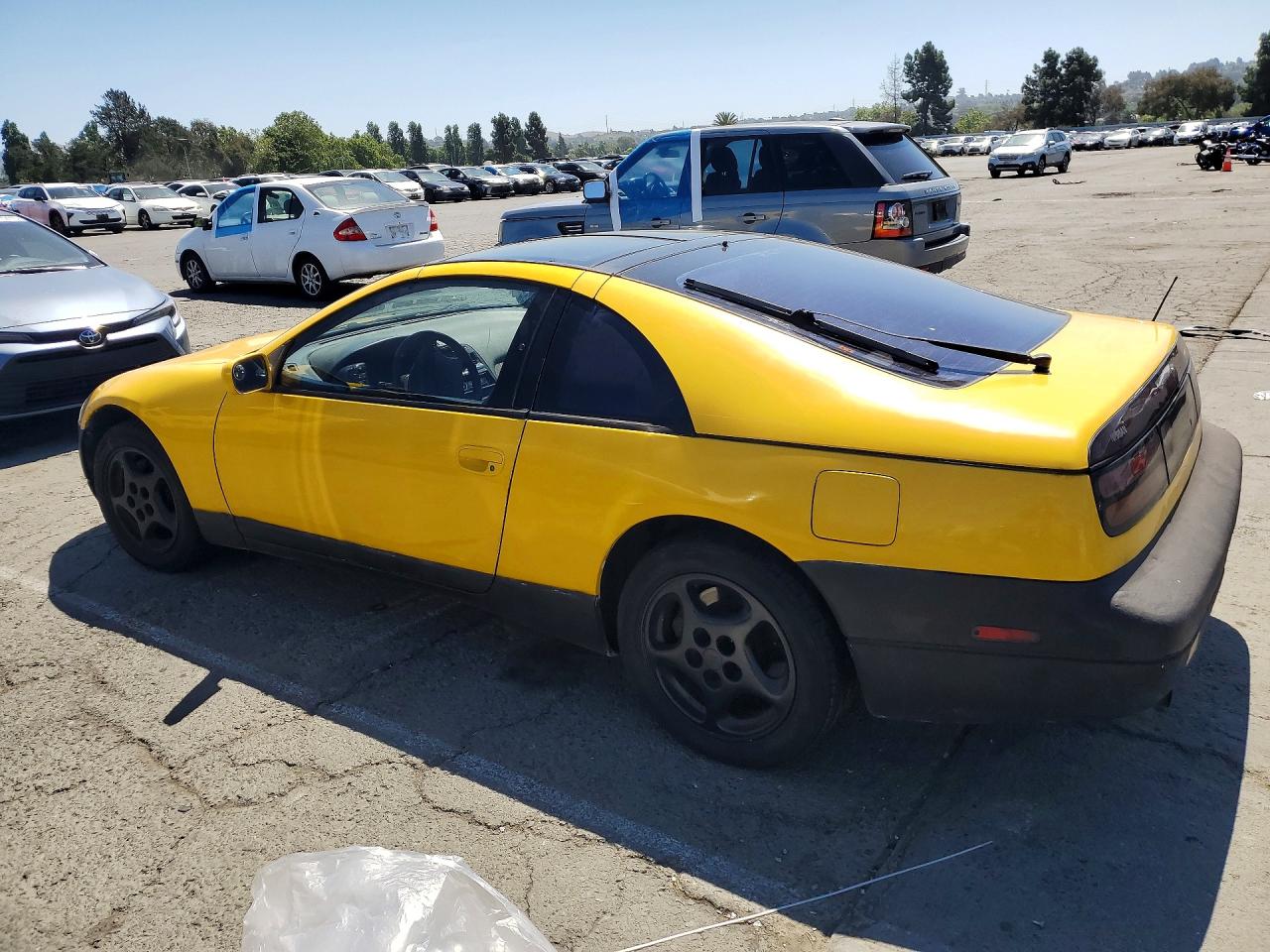1991 Nissan 300zx 2+2 Yellow vin: JN1RZ26H3MX501986