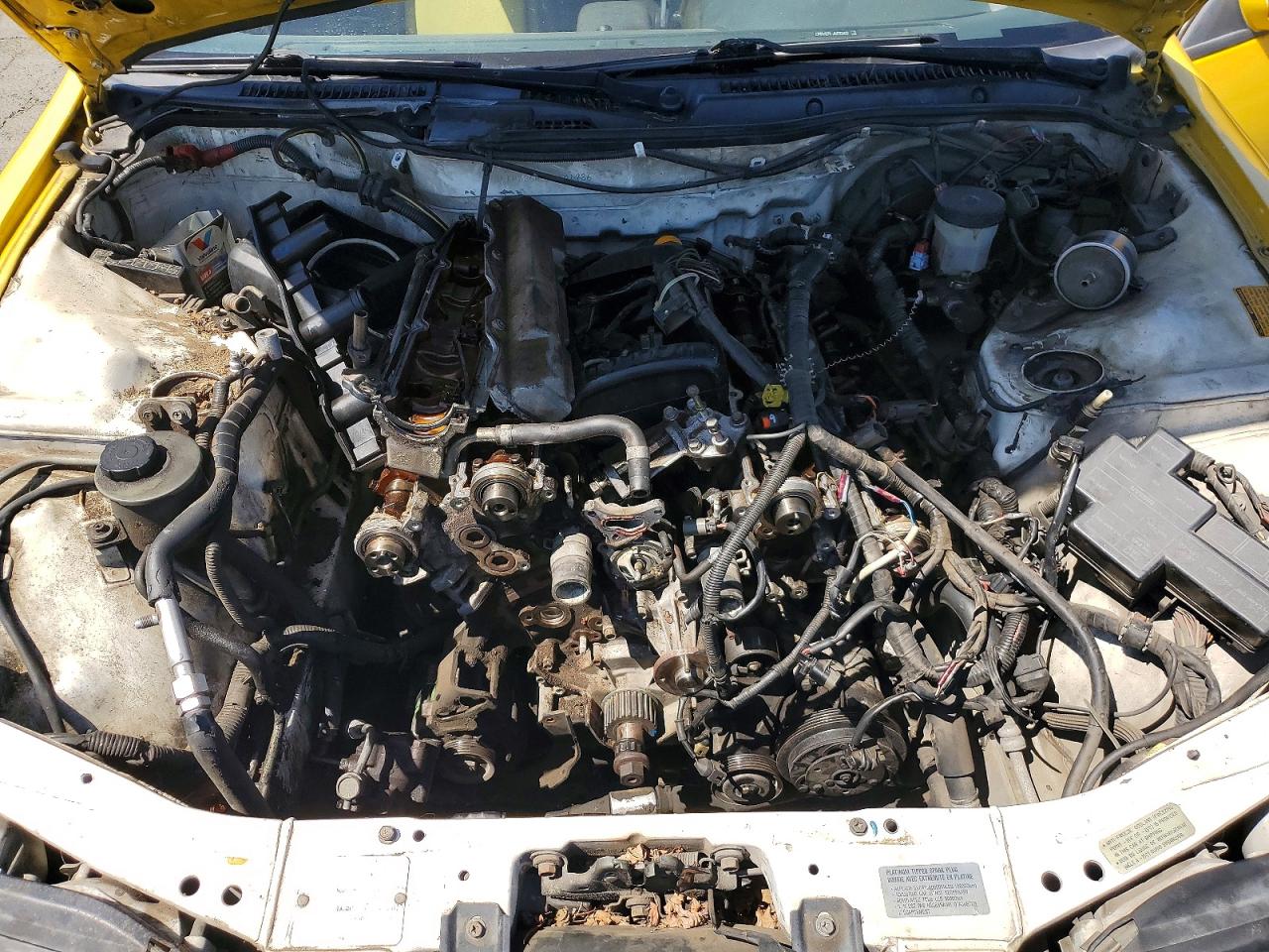 1991 Nissan 300zx 2+2 Yellow vin: JN1RZ26H3MX501986