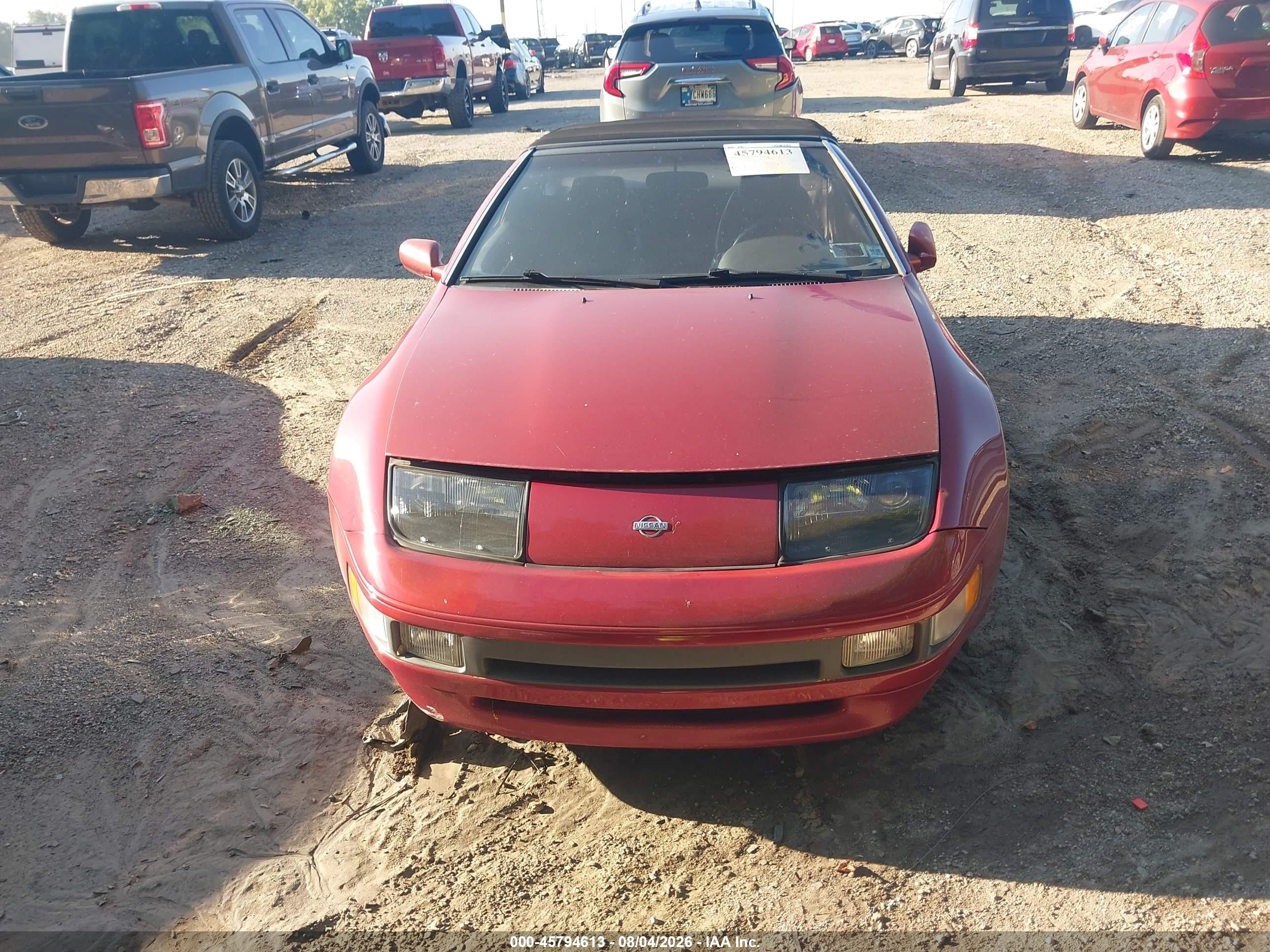 1994 Nissan 300zx Красный vin: JN1RZ27D4RX010023