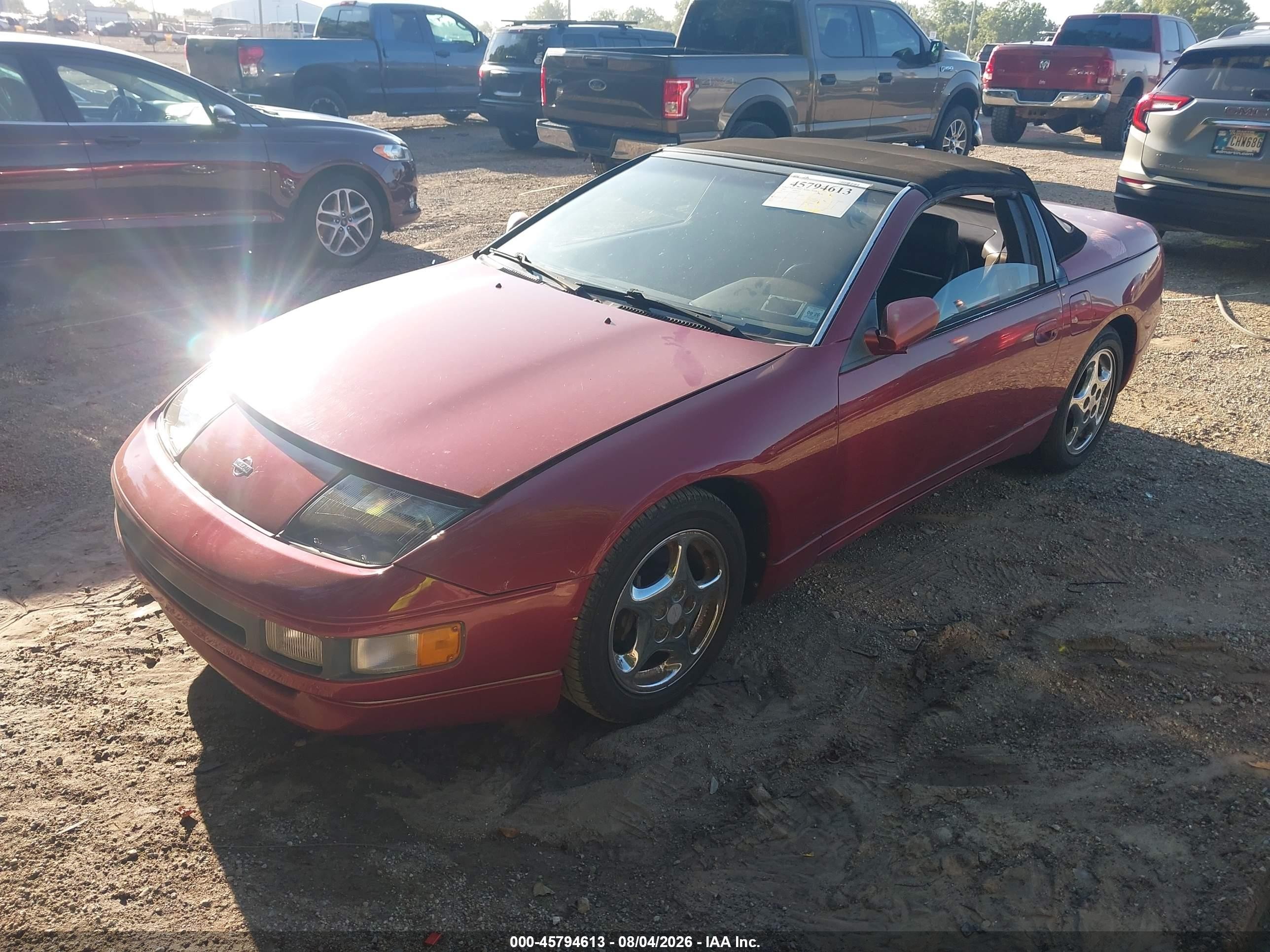 1994 Nissan 300zx Красный vin: JN1RZ27D4RX010023