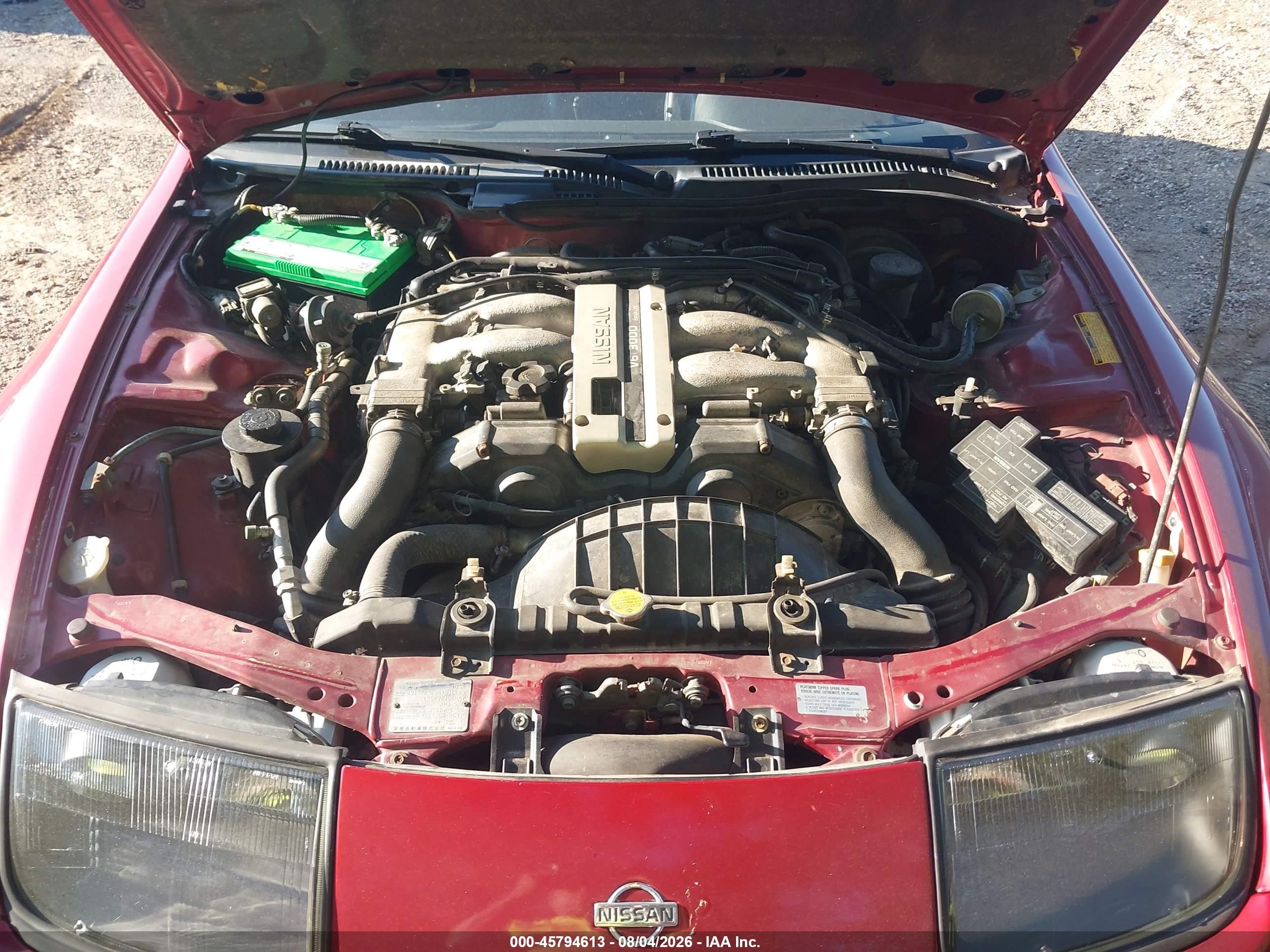 1994 Nissan 300zx Красный vin: JN1RZ27D4RX010023