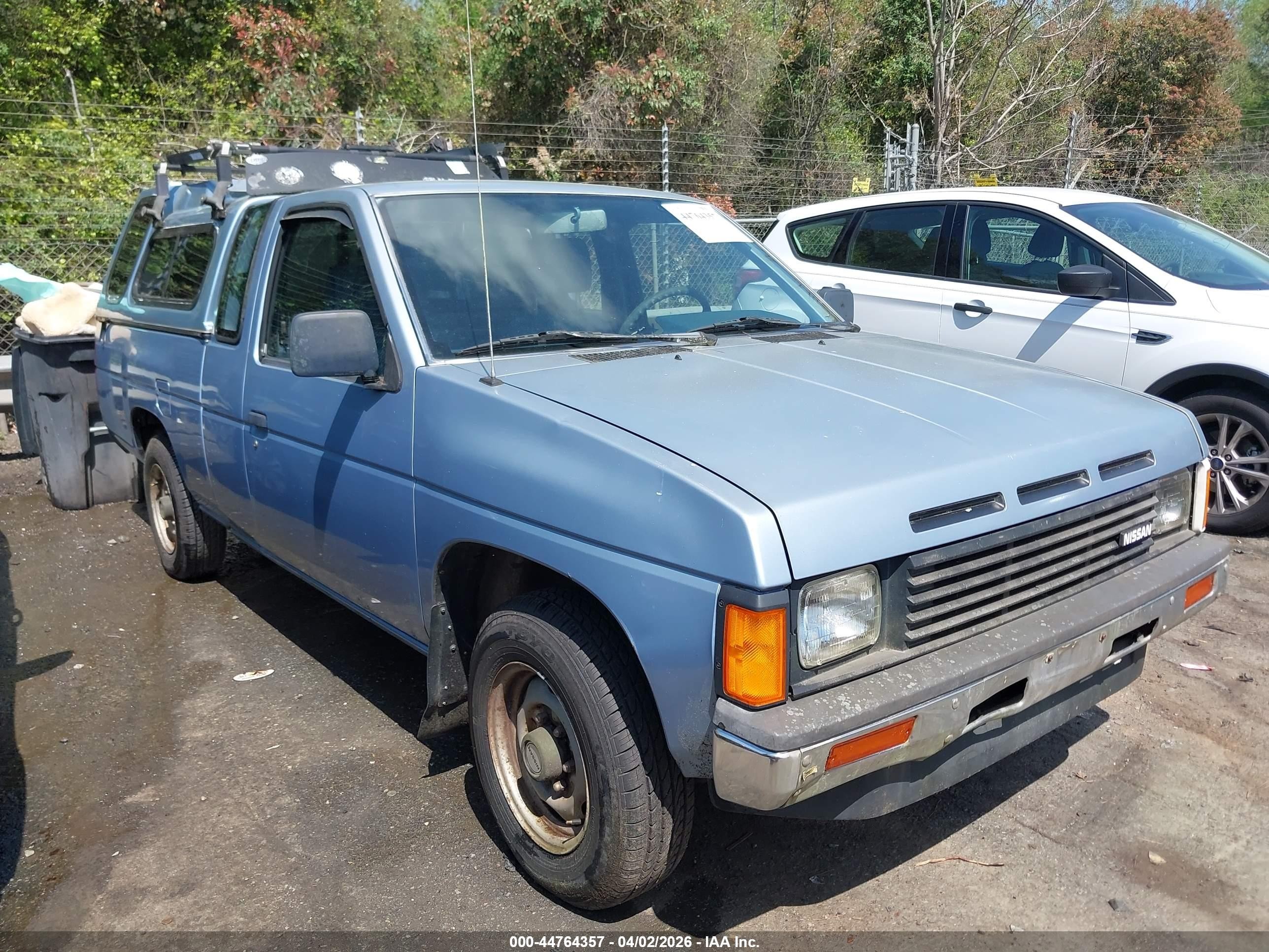 1987 Nissan D21 King Cab Blue vin: JN6HD16S4HW005326