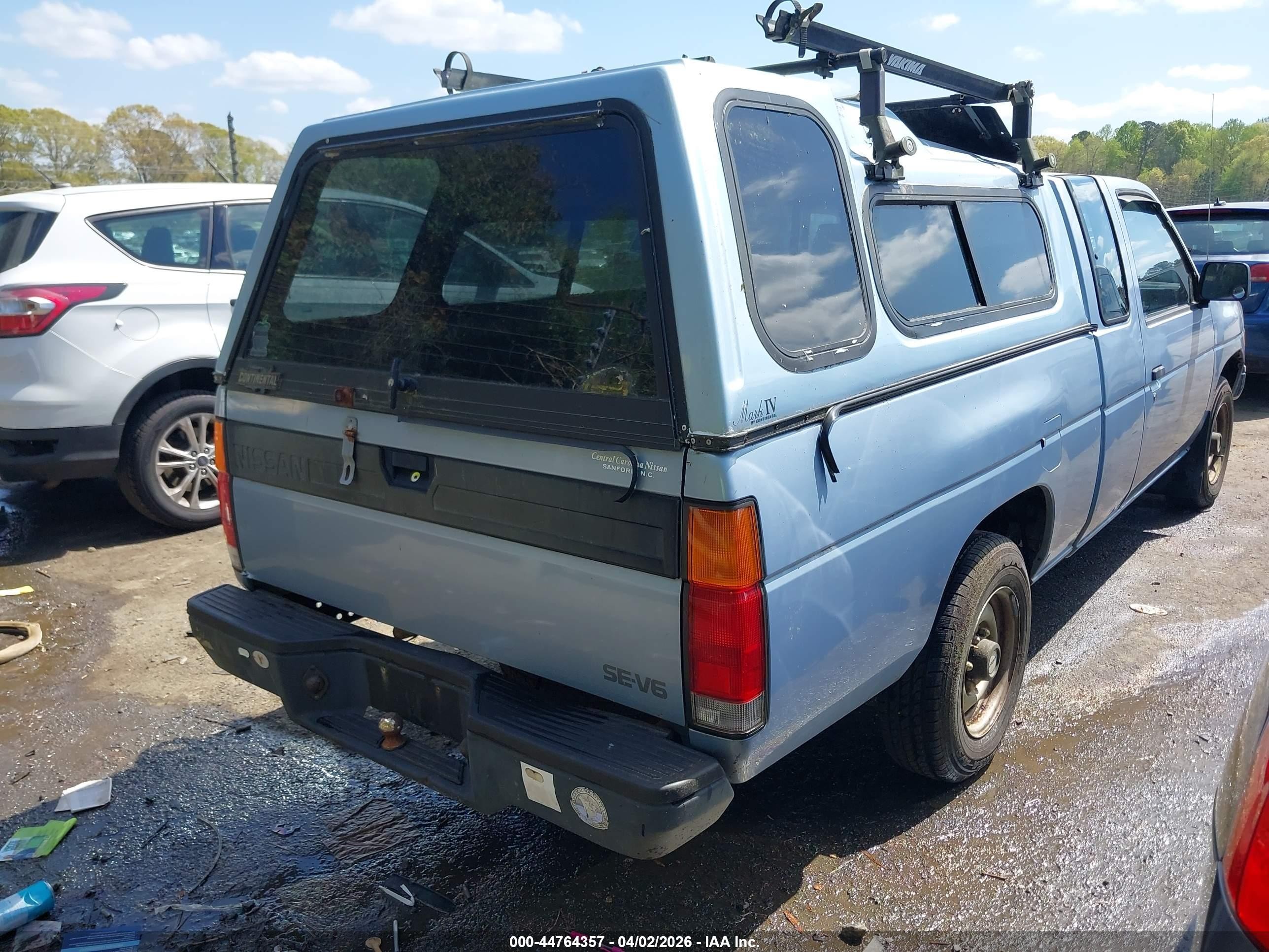 1987 Nissan D21 King Cab Blue vin: JN6HD16S4HW005326