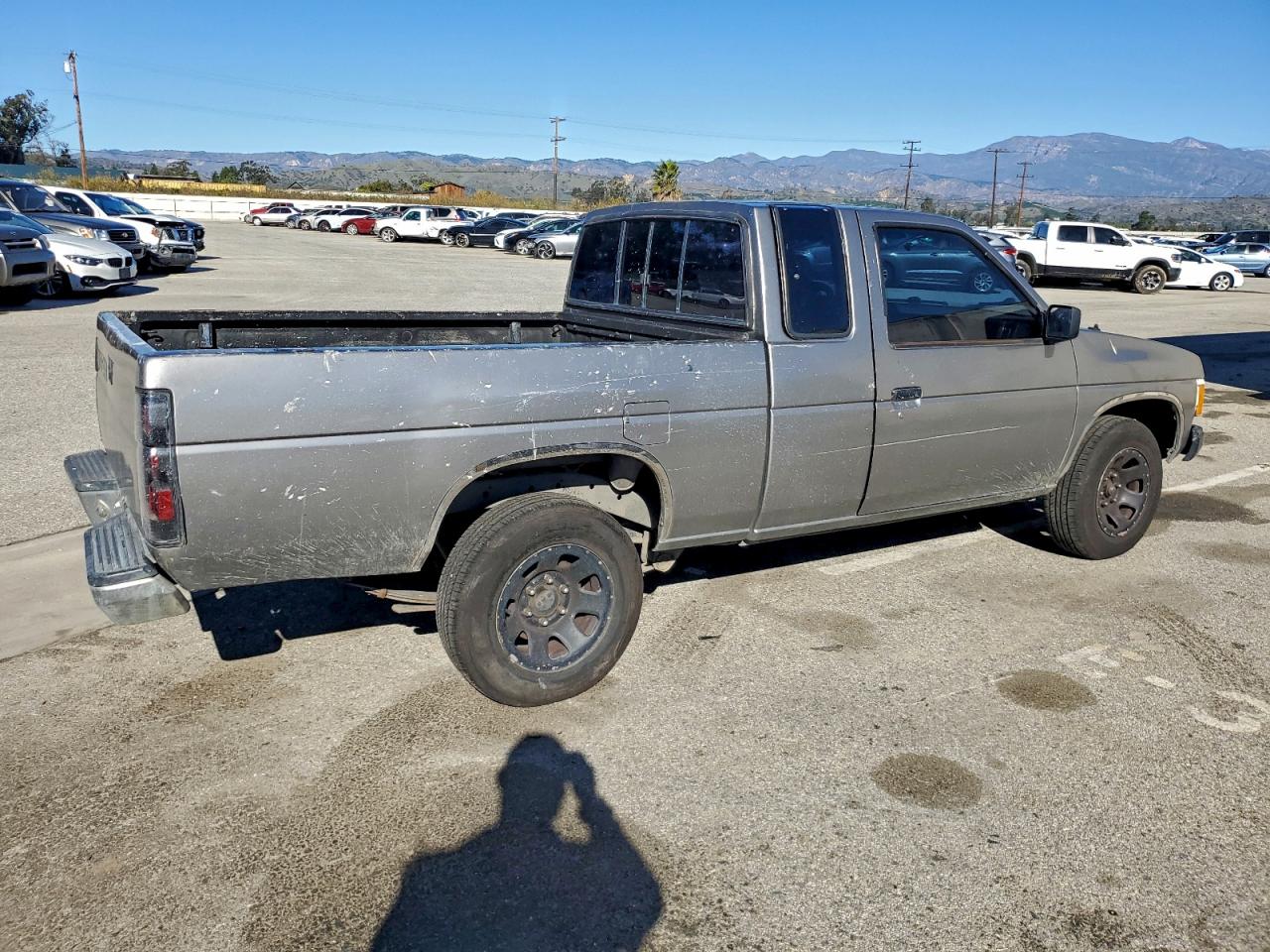 1986 Nissan D21 King Cab Gray vin: JN6HD16S5GW006080