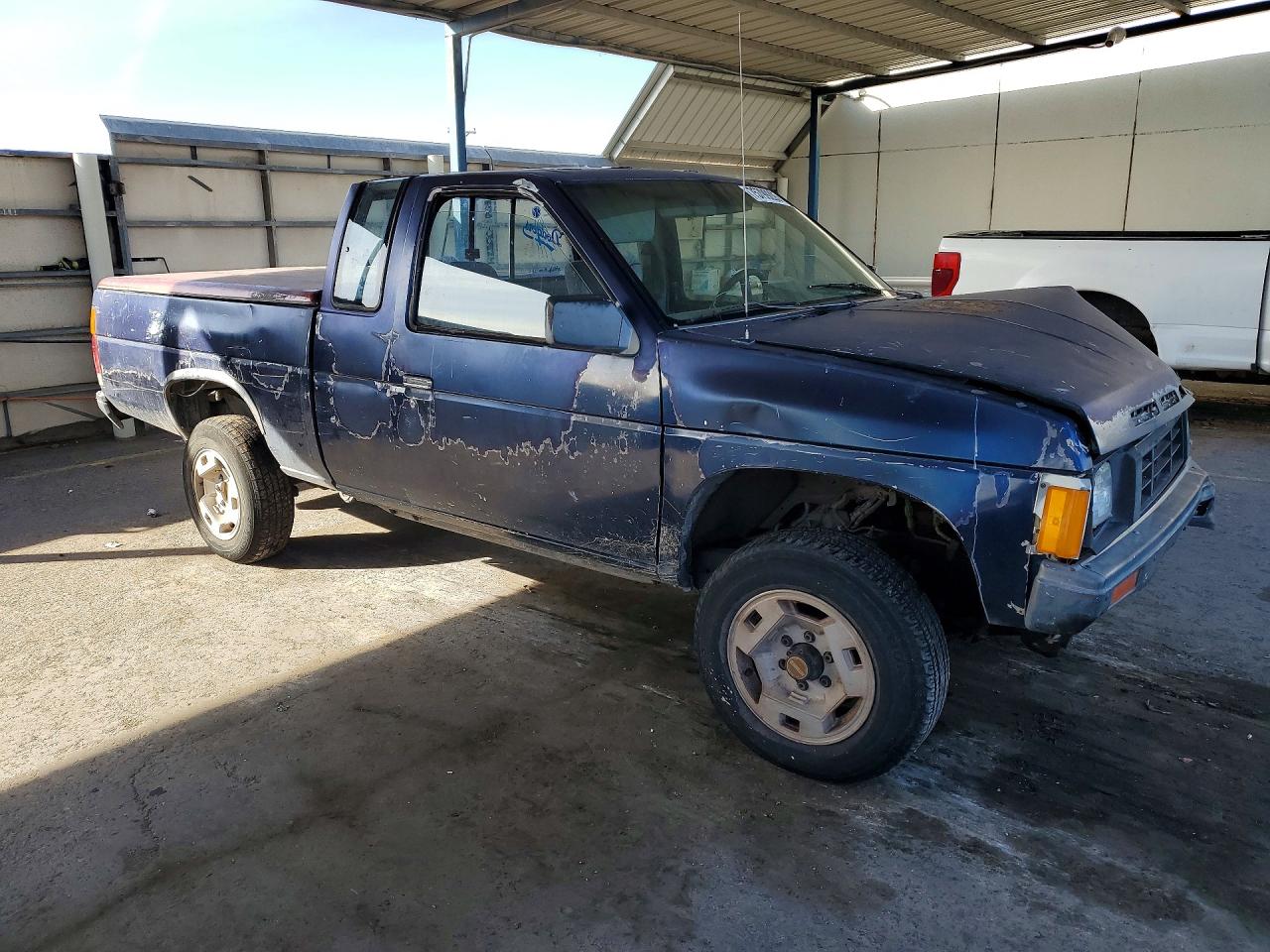 1986 Nissan D21 King Cab Синий vin: JN6HD16Y1GW005898