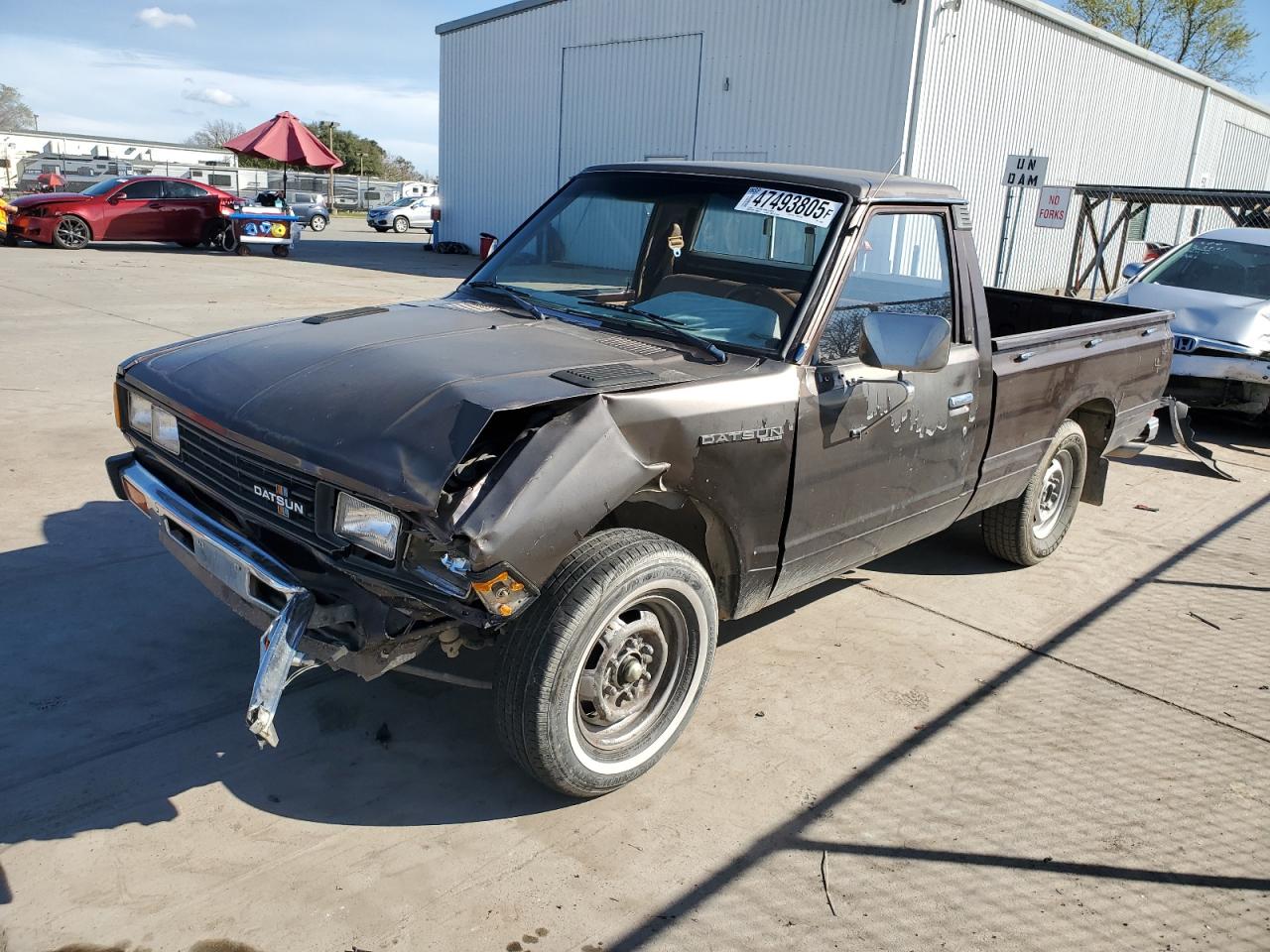 1982 Datsun 720 Standard Bed Brown vin: JN6MD01S3CW124932
