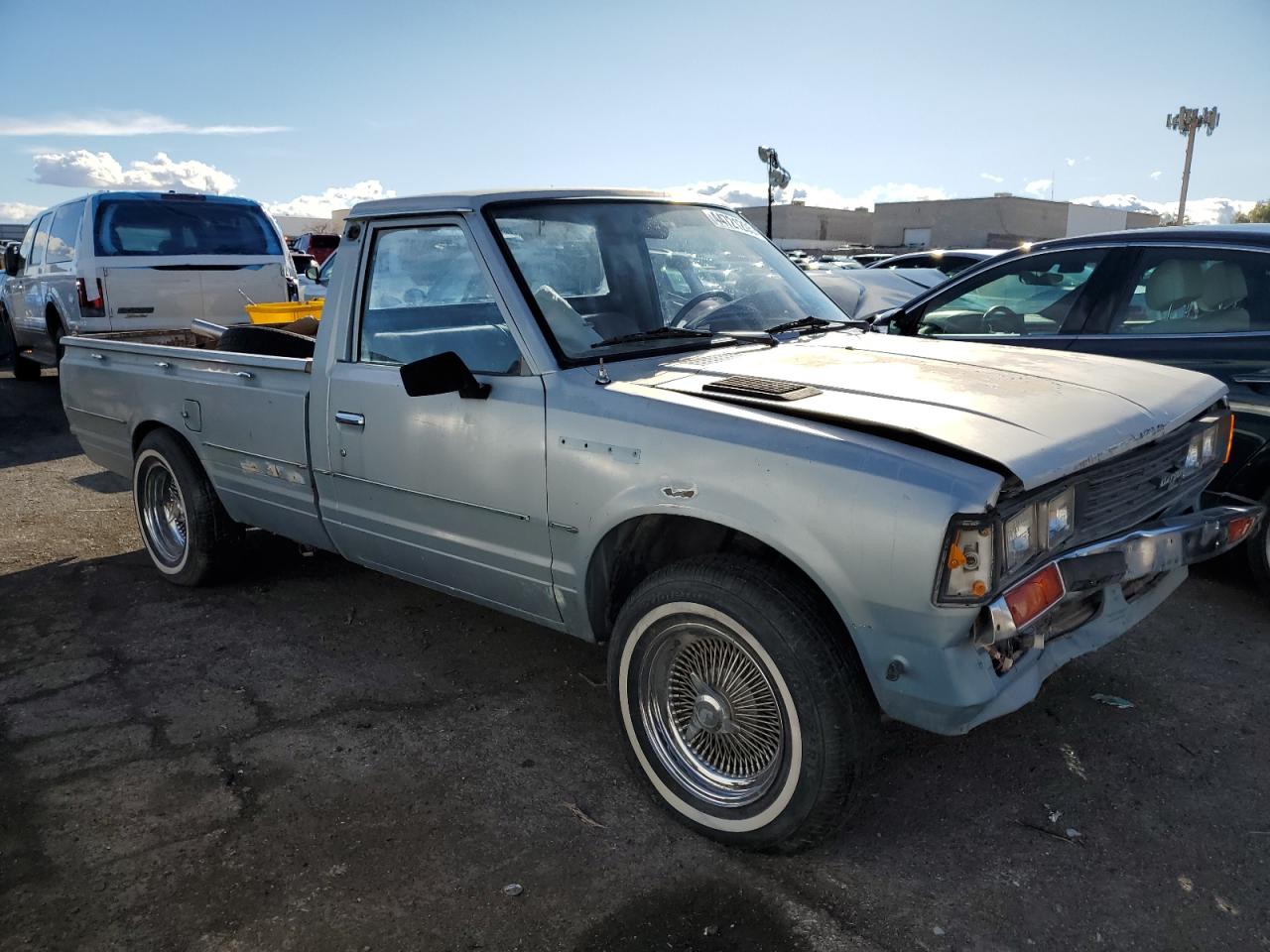 1982 Datsun 720 Long Bed Turquoise vin: JN6MD02H0CW104432