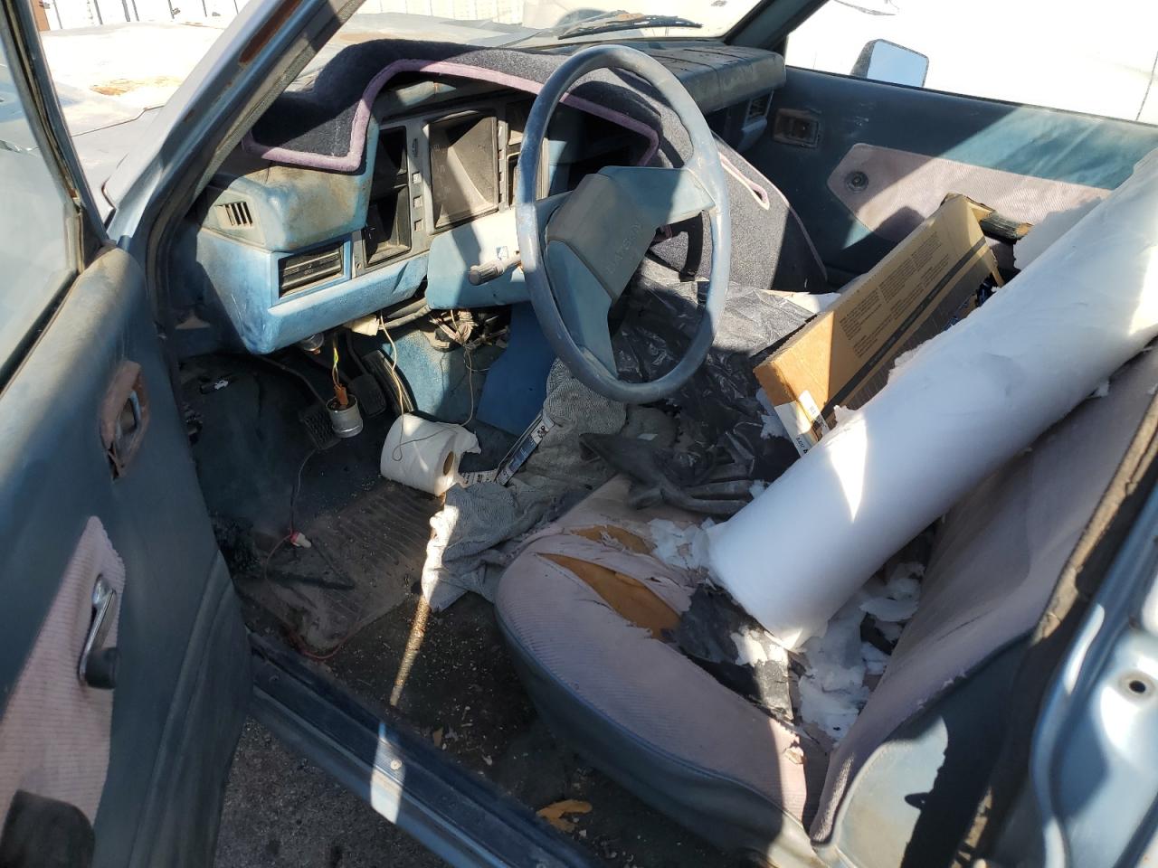 1982 Datsun 720 Long Bed Turquoise vin: JN6MD02H0CW104432