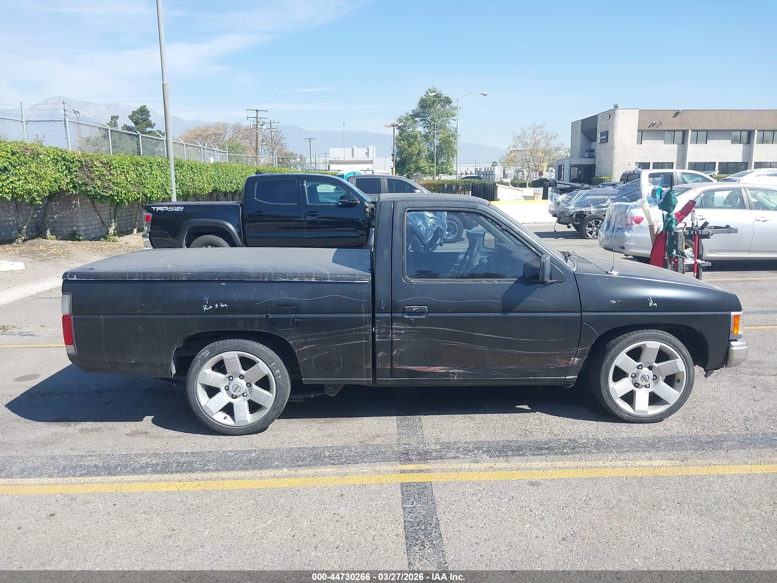 1987 Nissan D21 Short Bed Black vin: JN6ND11S4HW024873