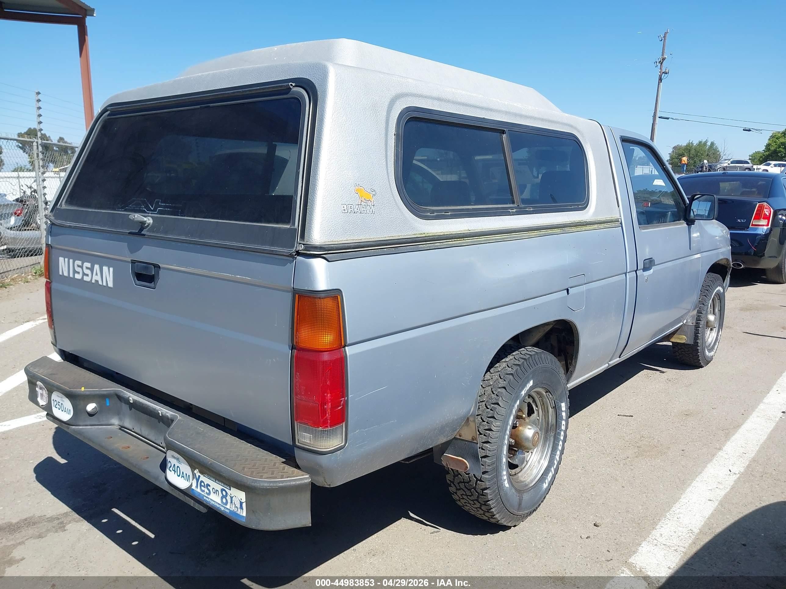 1987 Nissan D21 Short Bed Blue vin: JN6ND11S5HW028642