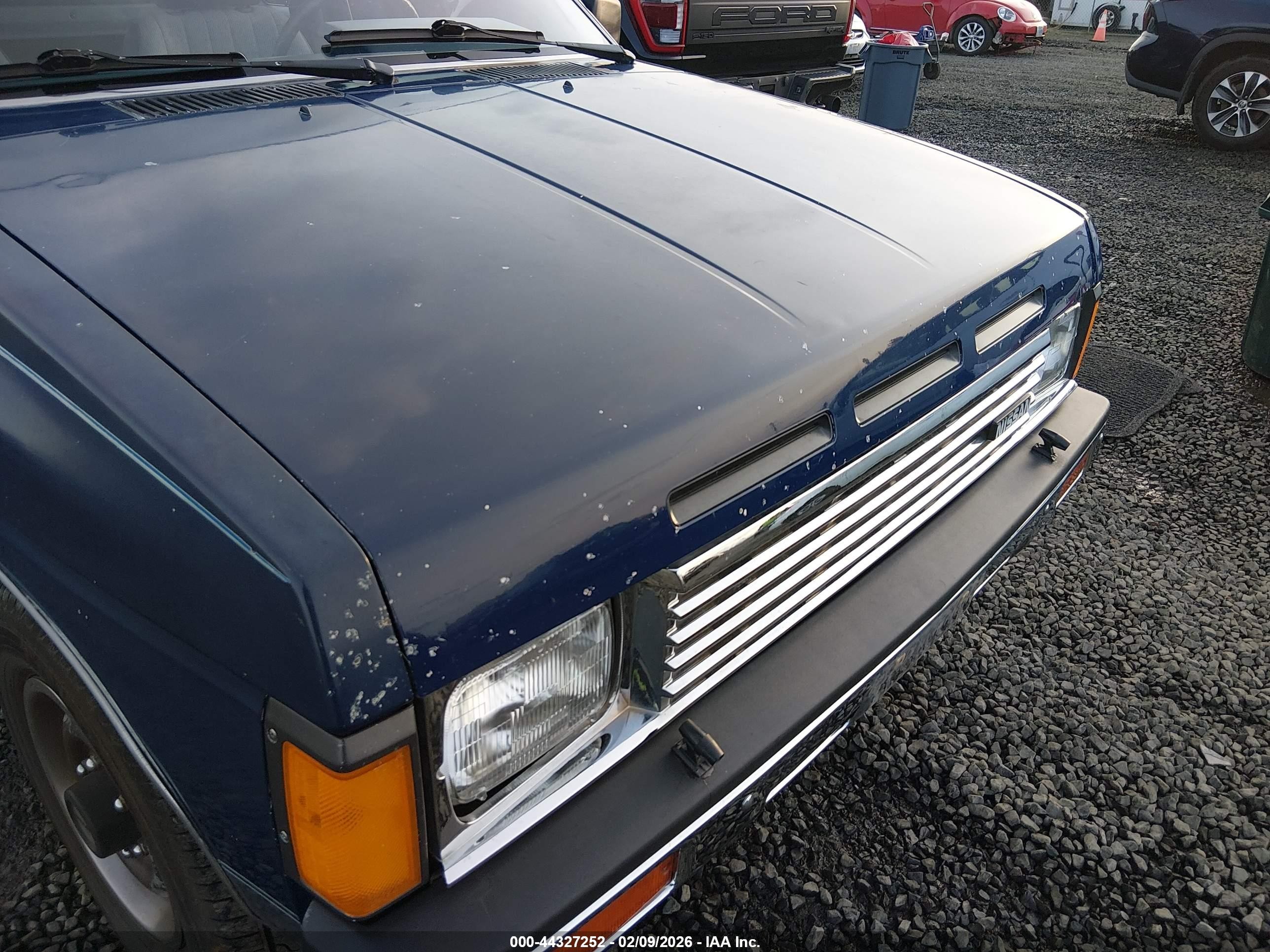 1986 Nissan D21 King Cab Синий vin: JN6ND16S0GW006331