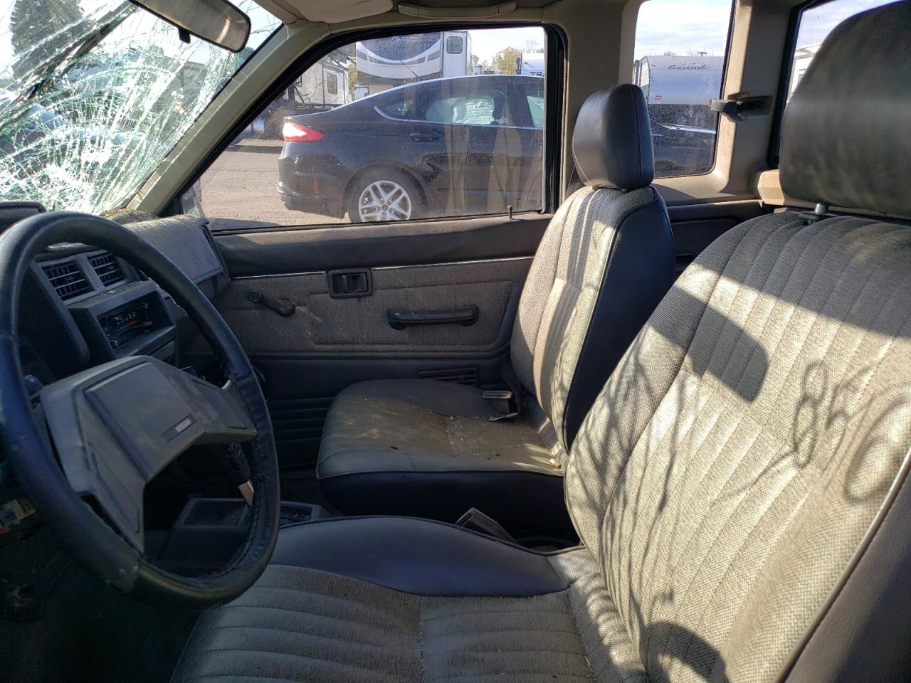 1987 Nissan D21 King Cab Black vin: JN6ND16S2HW009670