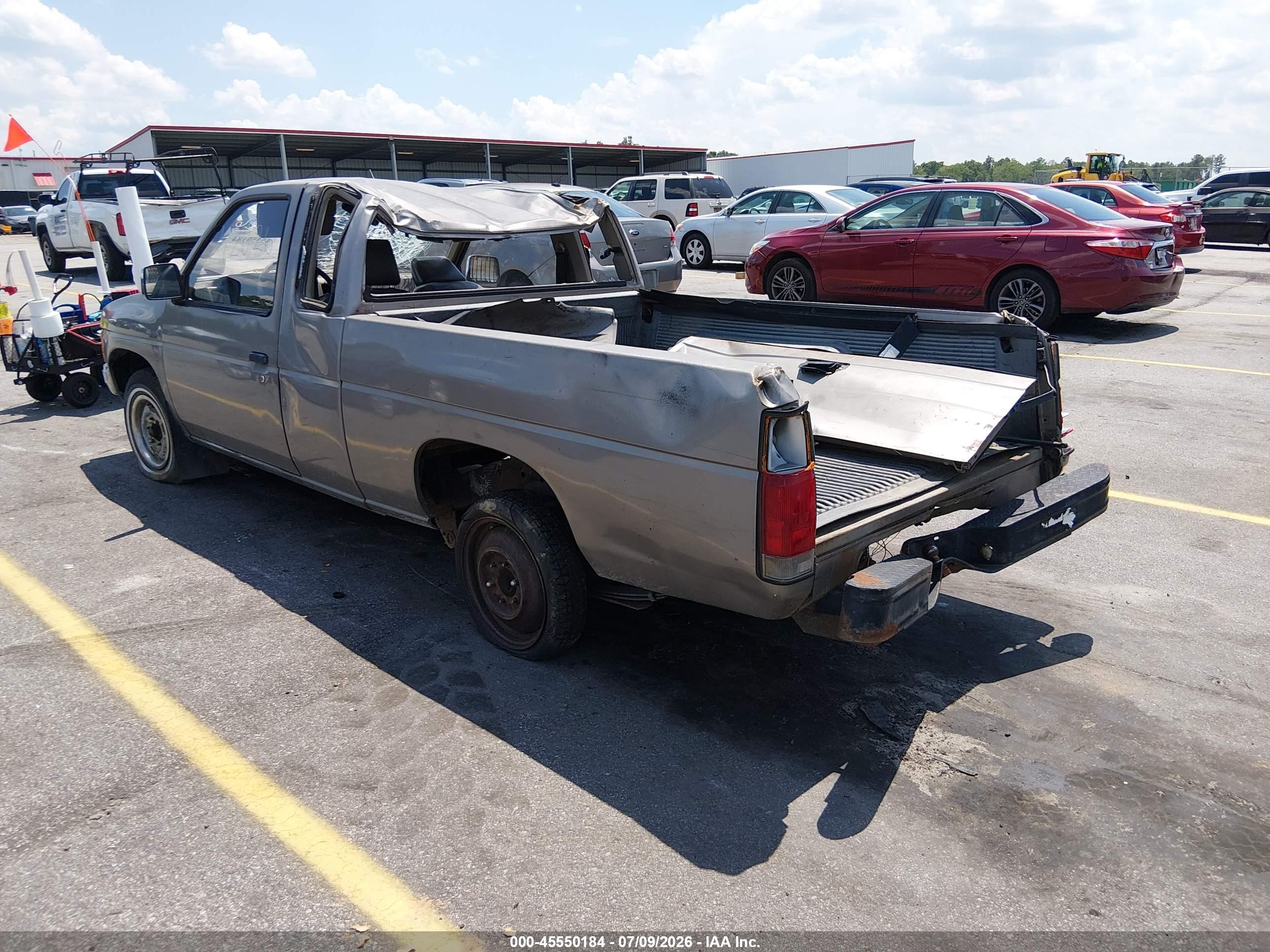 1987 Nissan D21 King Cab Gray vin: JN6ND16S3HW013890
