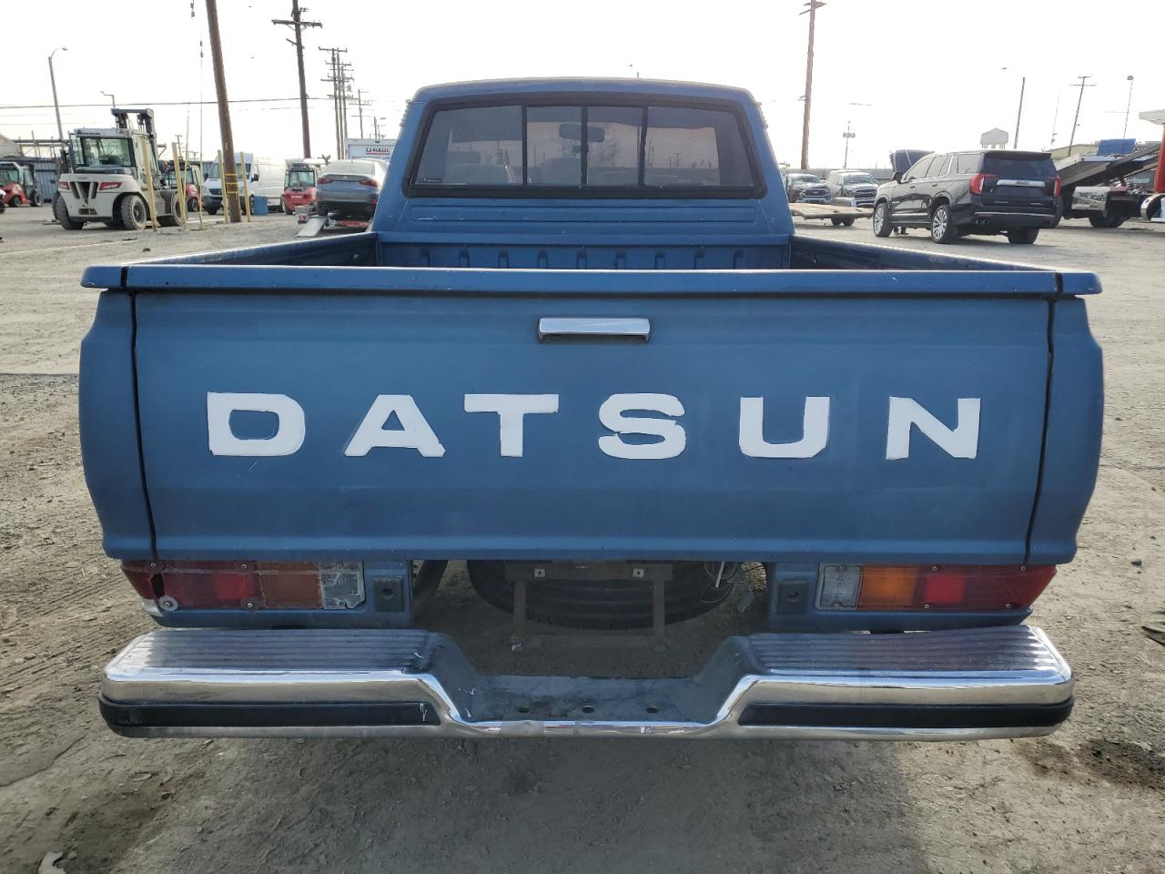1982 Datsun 720 Standard Bed Blue vin: JN6SD01SXCW102918