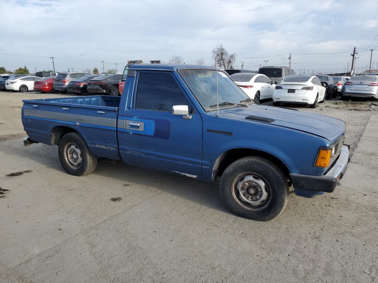 1982 Datsun 720 Standard Bed Blue vin: JN6SD01SXCW102918