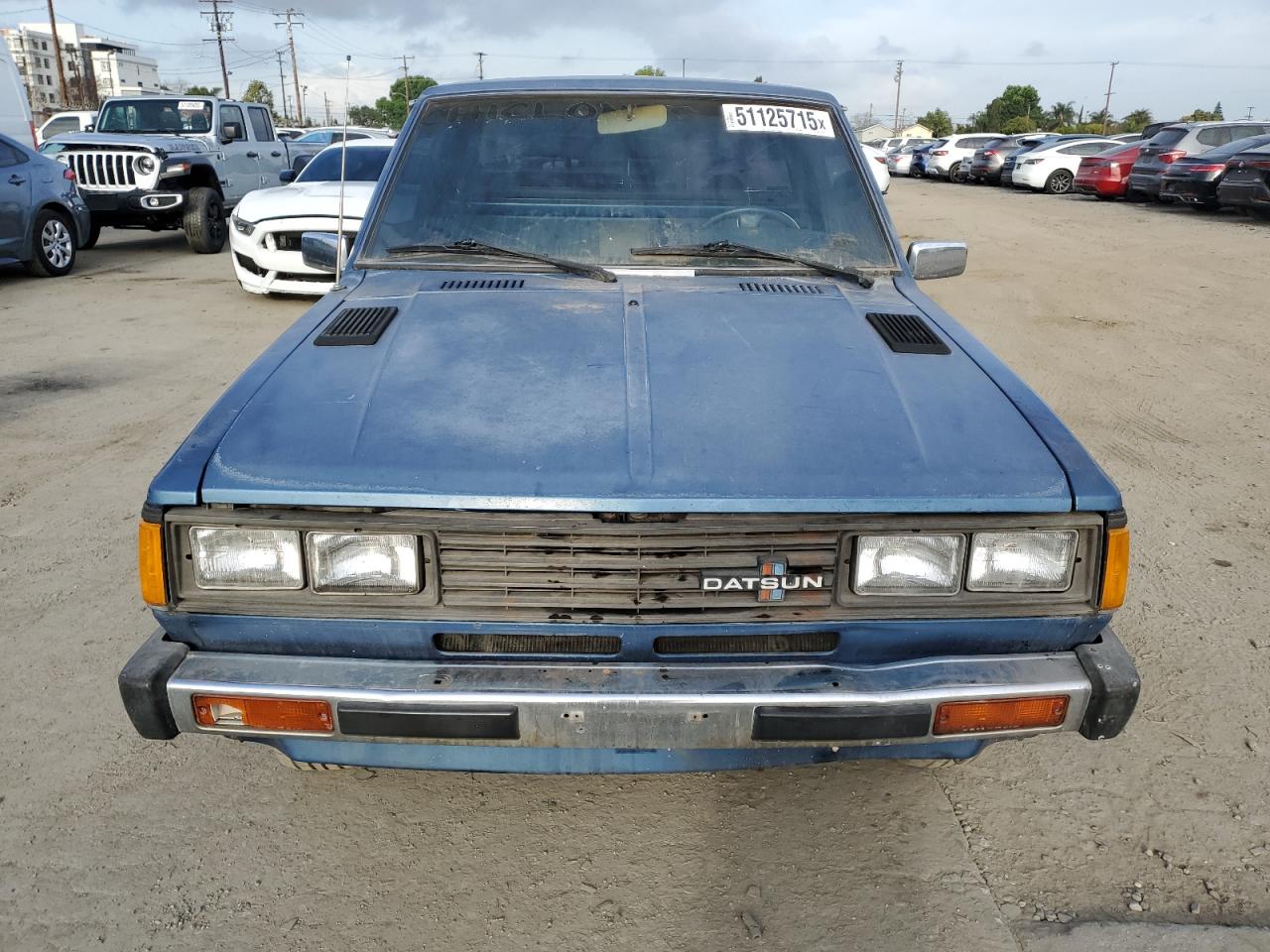 1982 Datsun 720 Standard Bed Blue vin: JN6SD01SXCW102918