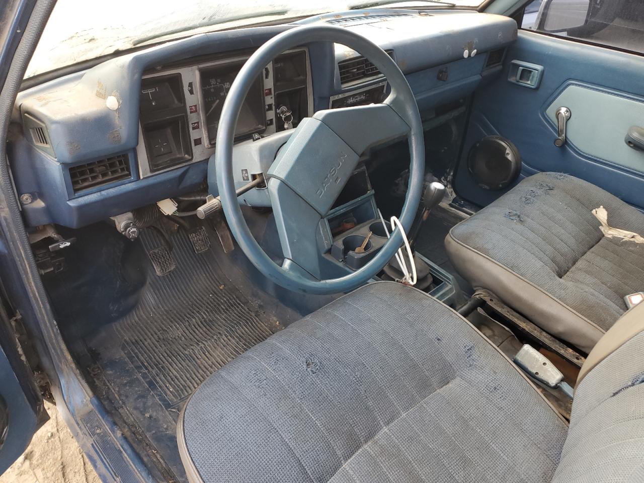 1982 Datsun 720 Standard Bed Blue vin: JN6SD01SXCW102918