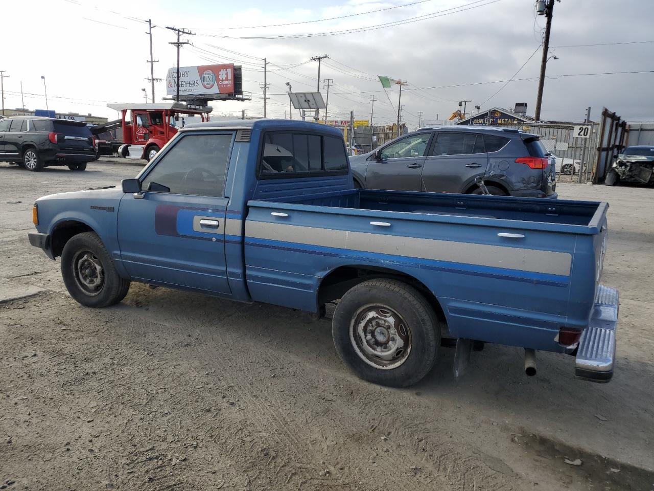 1982 Datsun 720 Standard Bed Blue vin: JN6SD01SXCW102918
