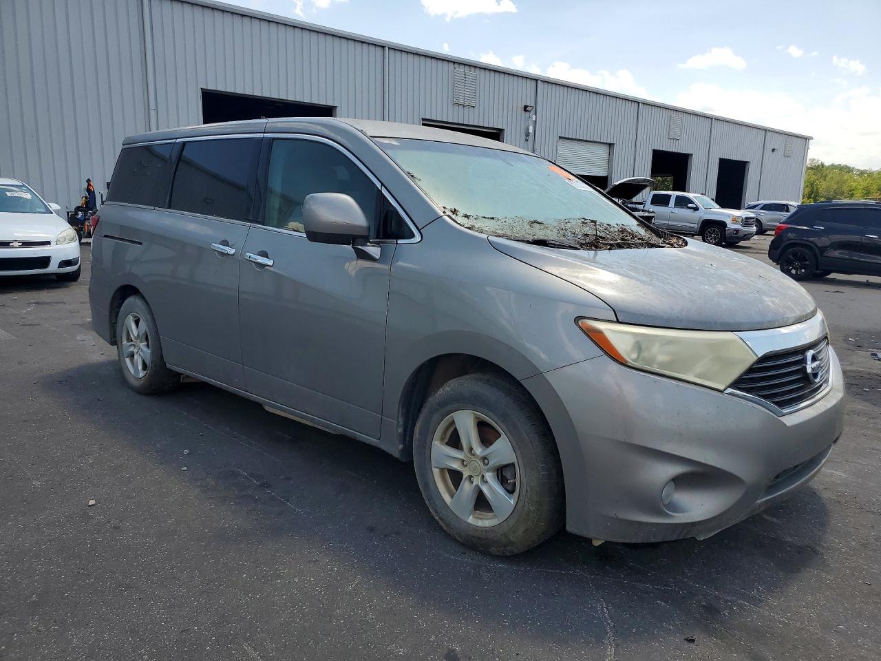 2011 Nissan Quest 3.5 S Gray vin: JN8AE2KP0B9000093