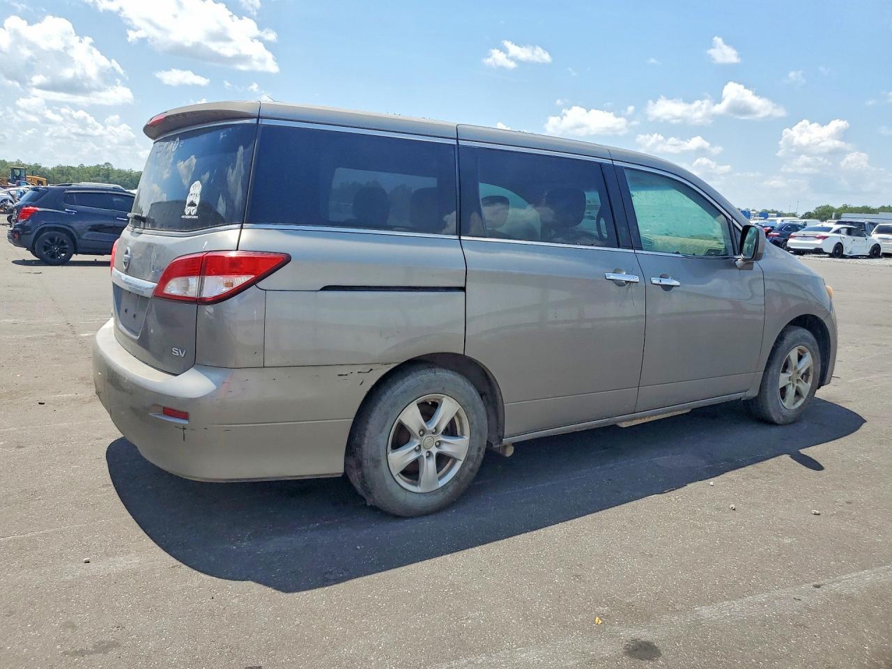 2011 Nissan Quest 3.5 S Gray vin: JN8AE2KP0B9000093