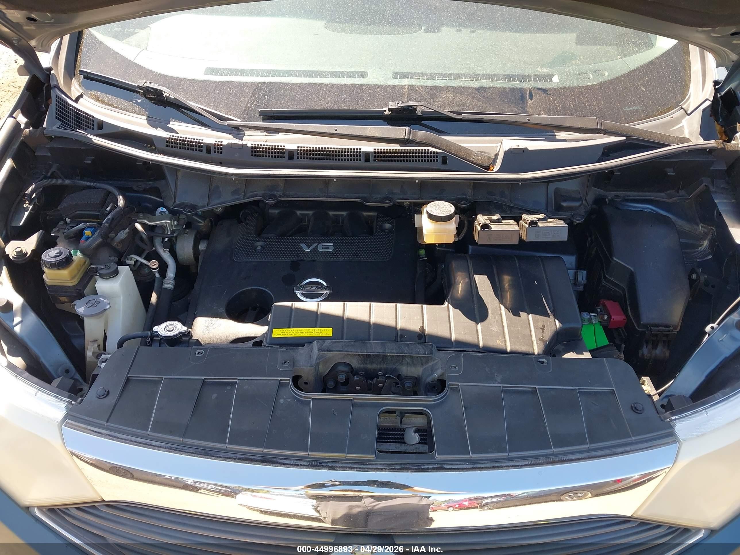 2011 Nissan Quest Sl Gray vin: JN8AE2KP0B9002071