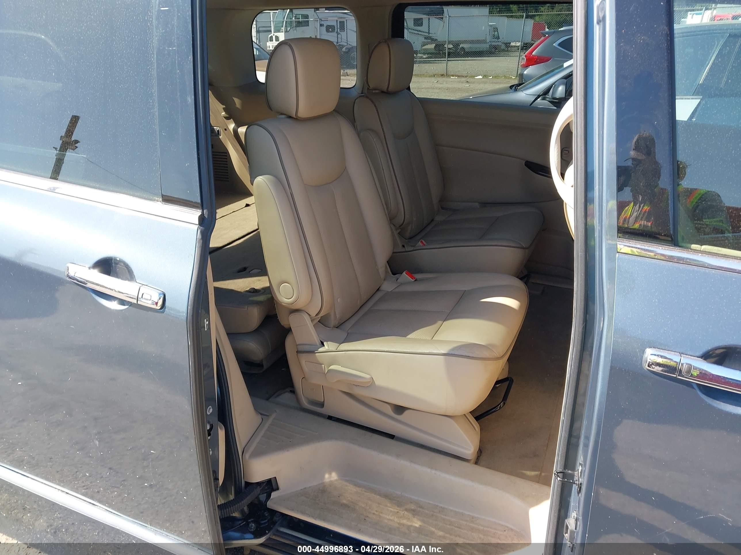 2011 Nissan Quest Sl Gray vin: JN8AE2KP0B9002071