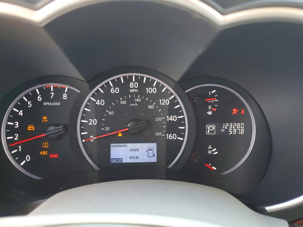 2011 Nissan Quest 3.5 S Угольный vin: JN8AE2KP0B9007917