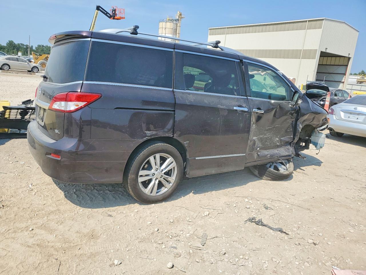 2011 Nissan Quest 3.5 S Угольный vin: JN8AE2KP0B9007917