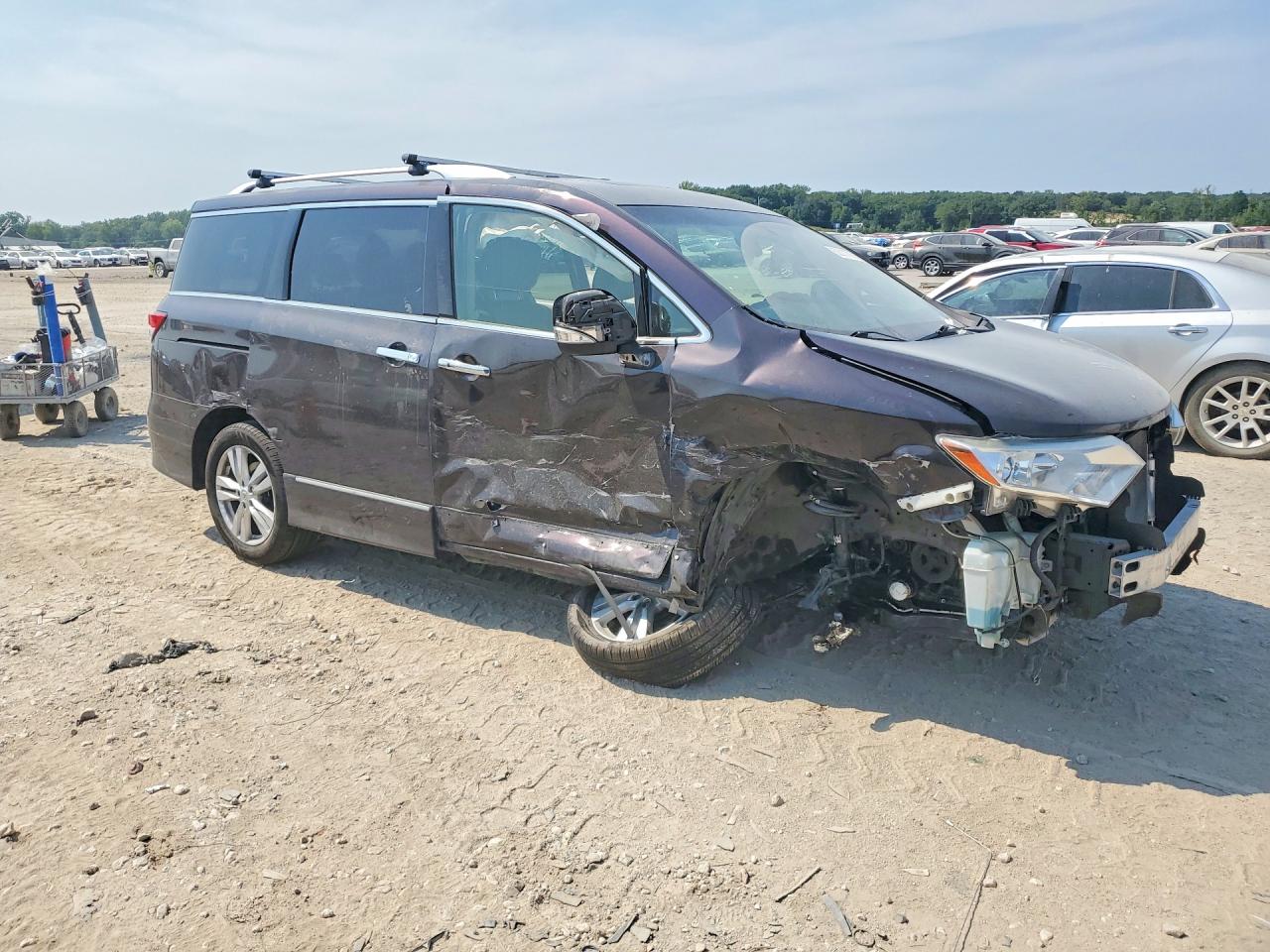 2011 Nissan Quest 3.5 S Угольный vin: JN8AE2KP0B9007917