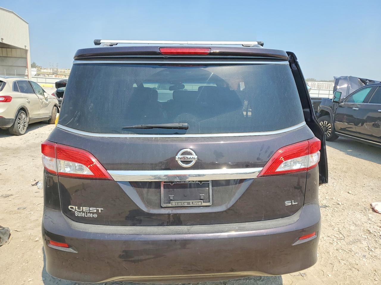 2011 Nissan Quest 3.5 S Угольный vin: JN8AE2KP0B9007917