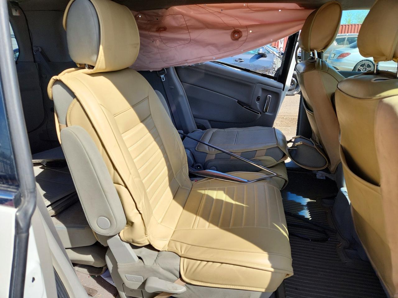 2011 Nissan Quest 3.5 S White vin: JN8AE2KP0B9011272