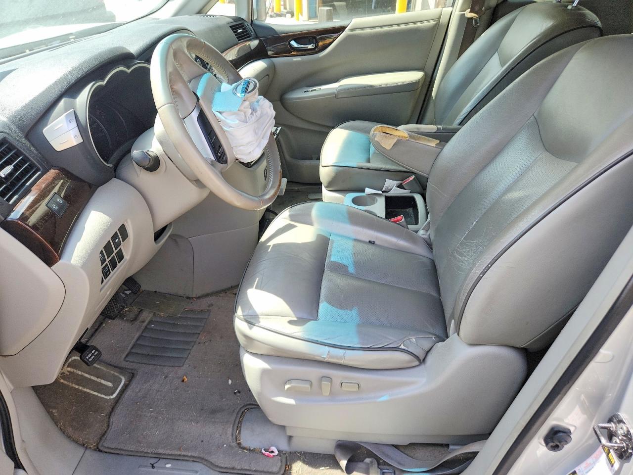 2012 Nissan Quest 3.5 S Silver vin: JN8AE2KP0C9041728