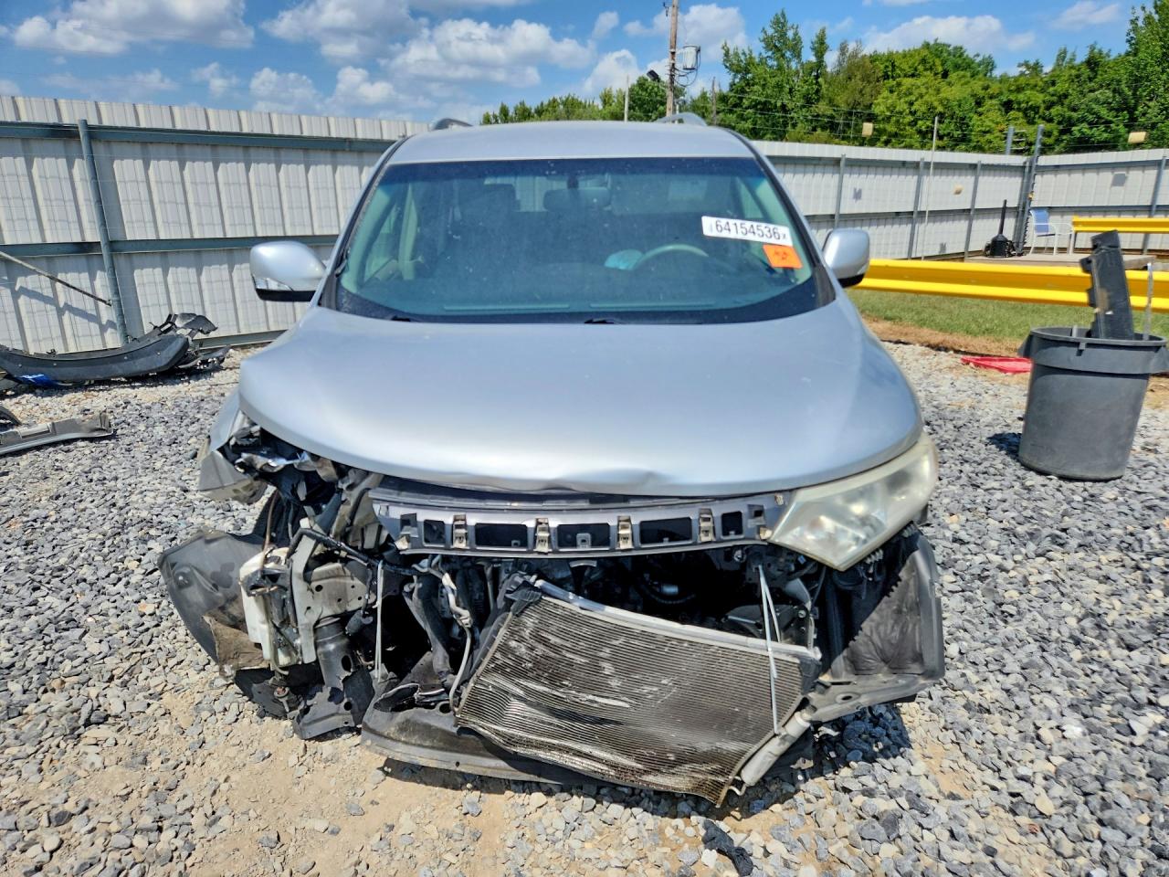 2012 Nissan Quest 3.5 S Silver vin: JN8AE2KP0C9041728