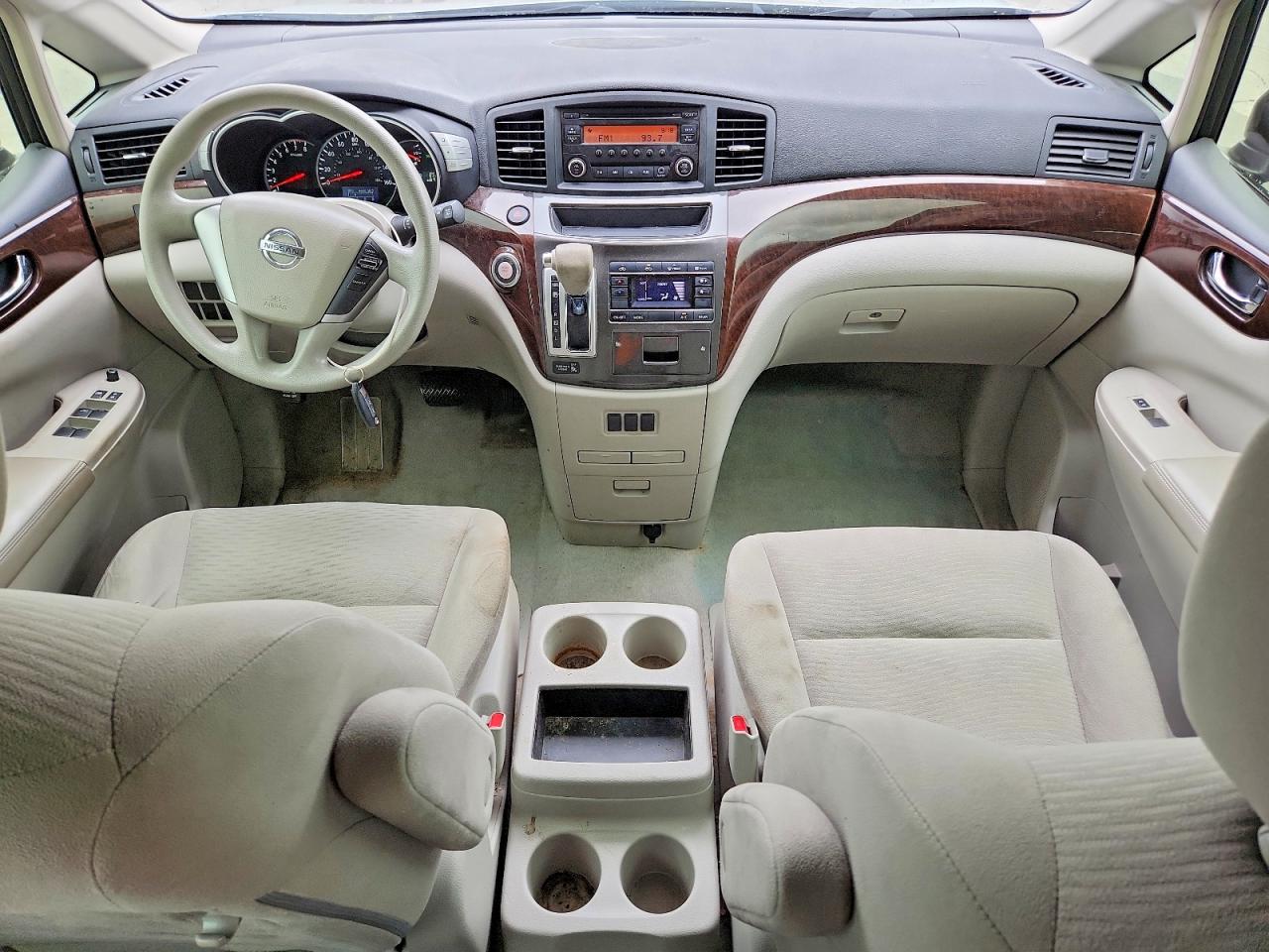 2014 Nissan Quest 3.5 S Silver vin: JN8AE2KP0E9102949